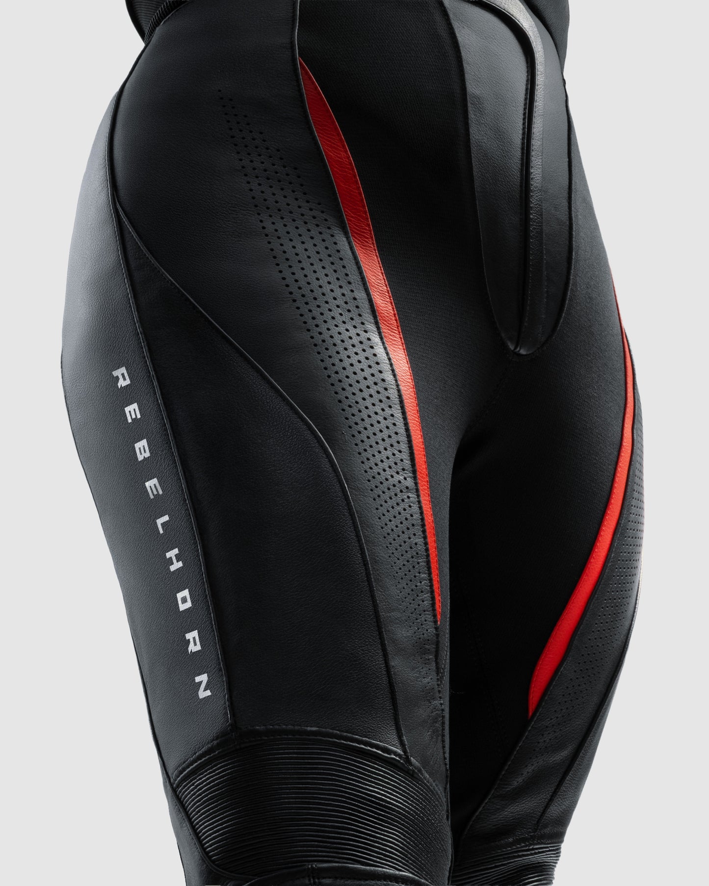Diva Motorradhose Damen Rot