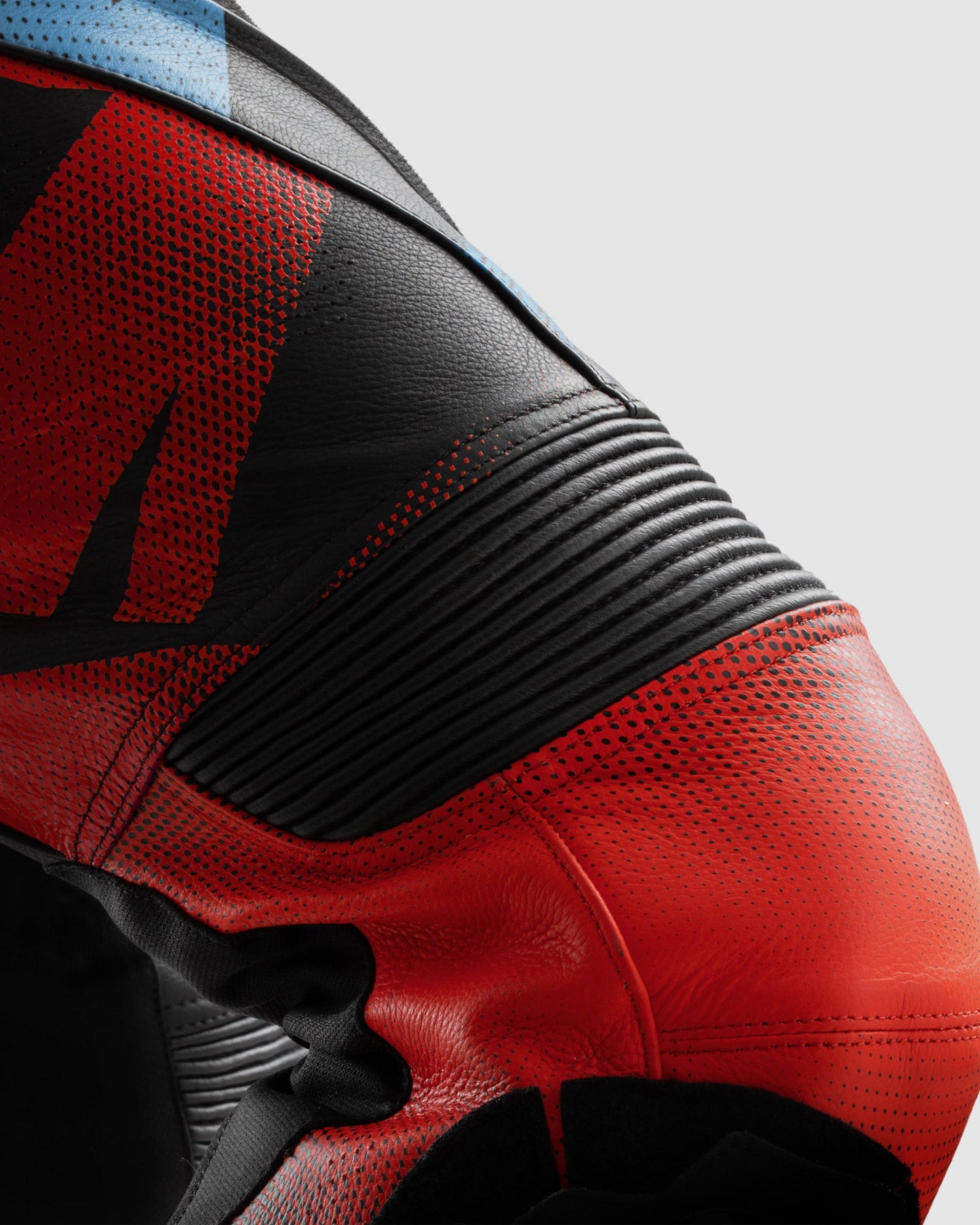 Inferno Motorradhose Blau Rot