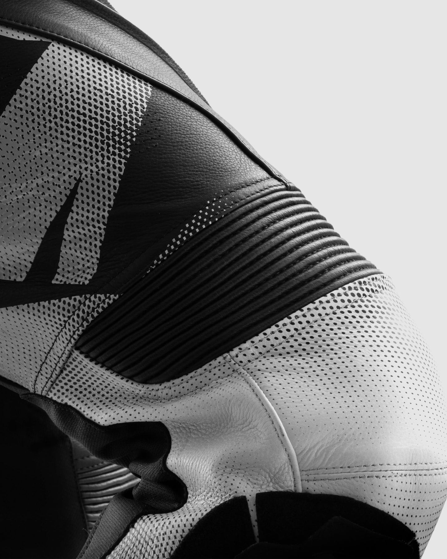 Inferno Motorradhose Schwarz Weiß