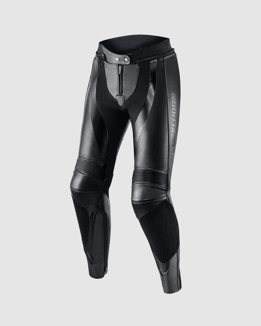 Rebel Damen Motorradhose Schwarz