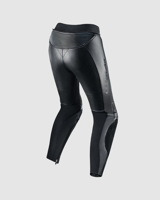 Rebel Damen Motorradhose Schwarz