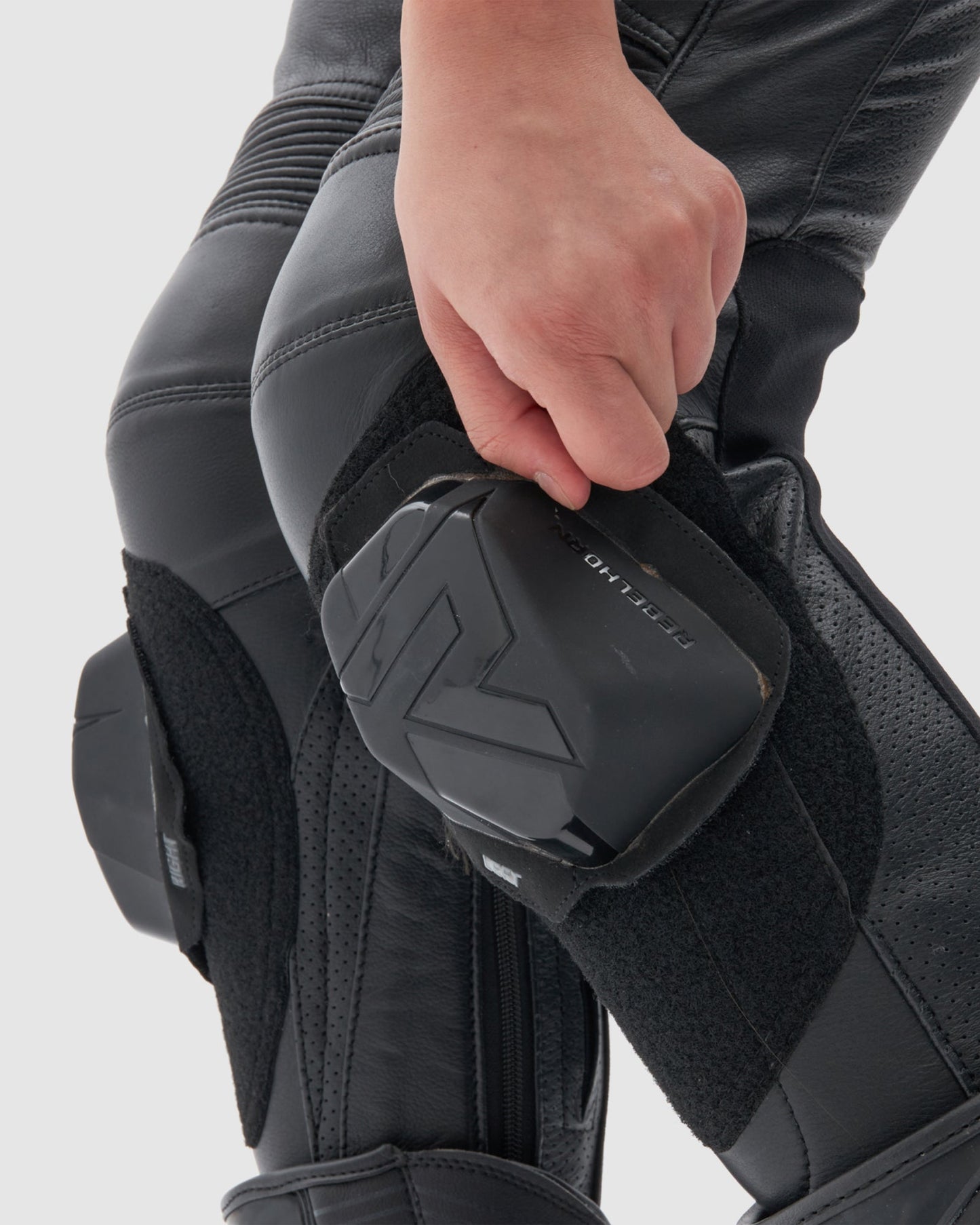 Rebel Damen Motorradhose Schwarz