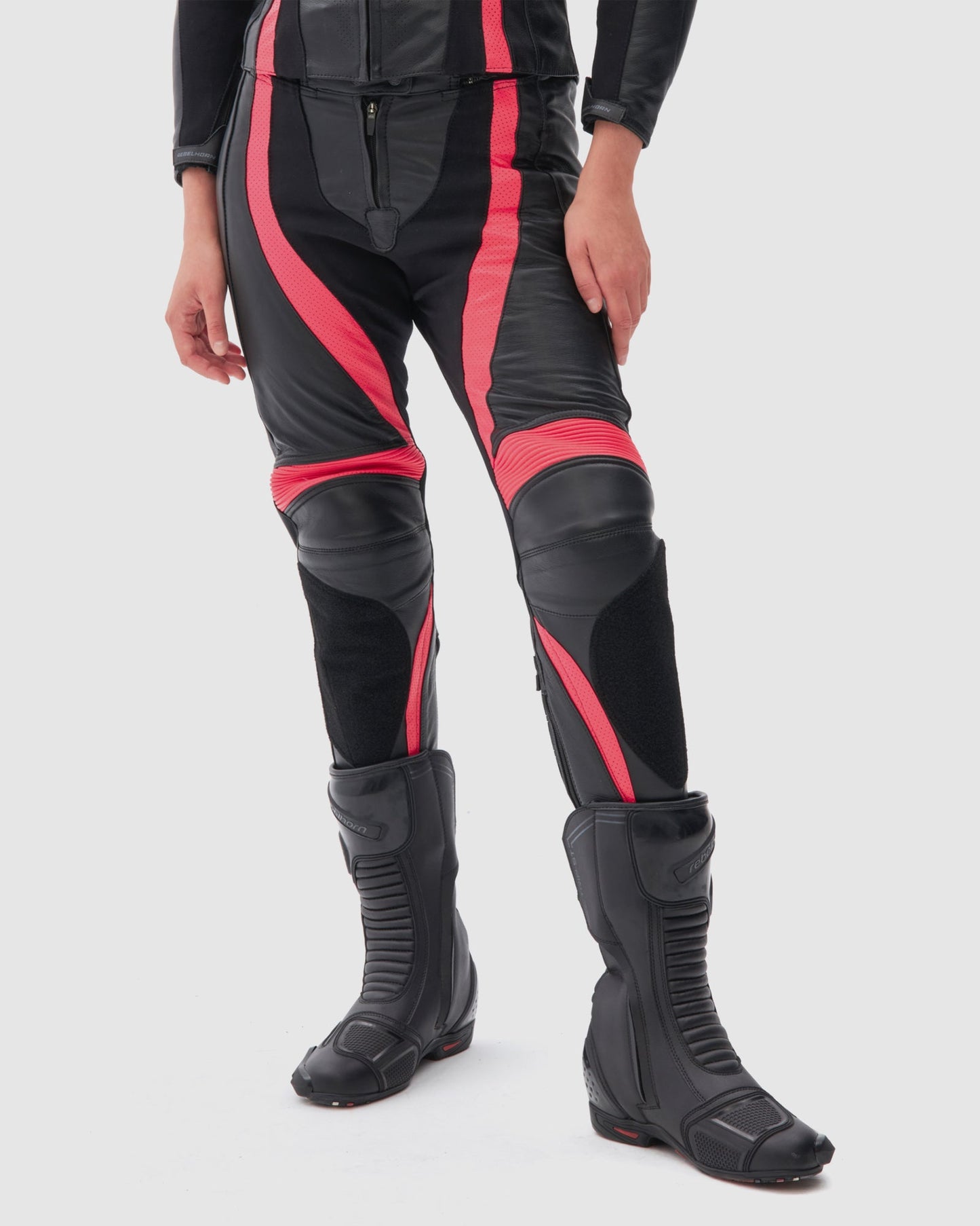Rebel Damen Motorradhose Rosa
