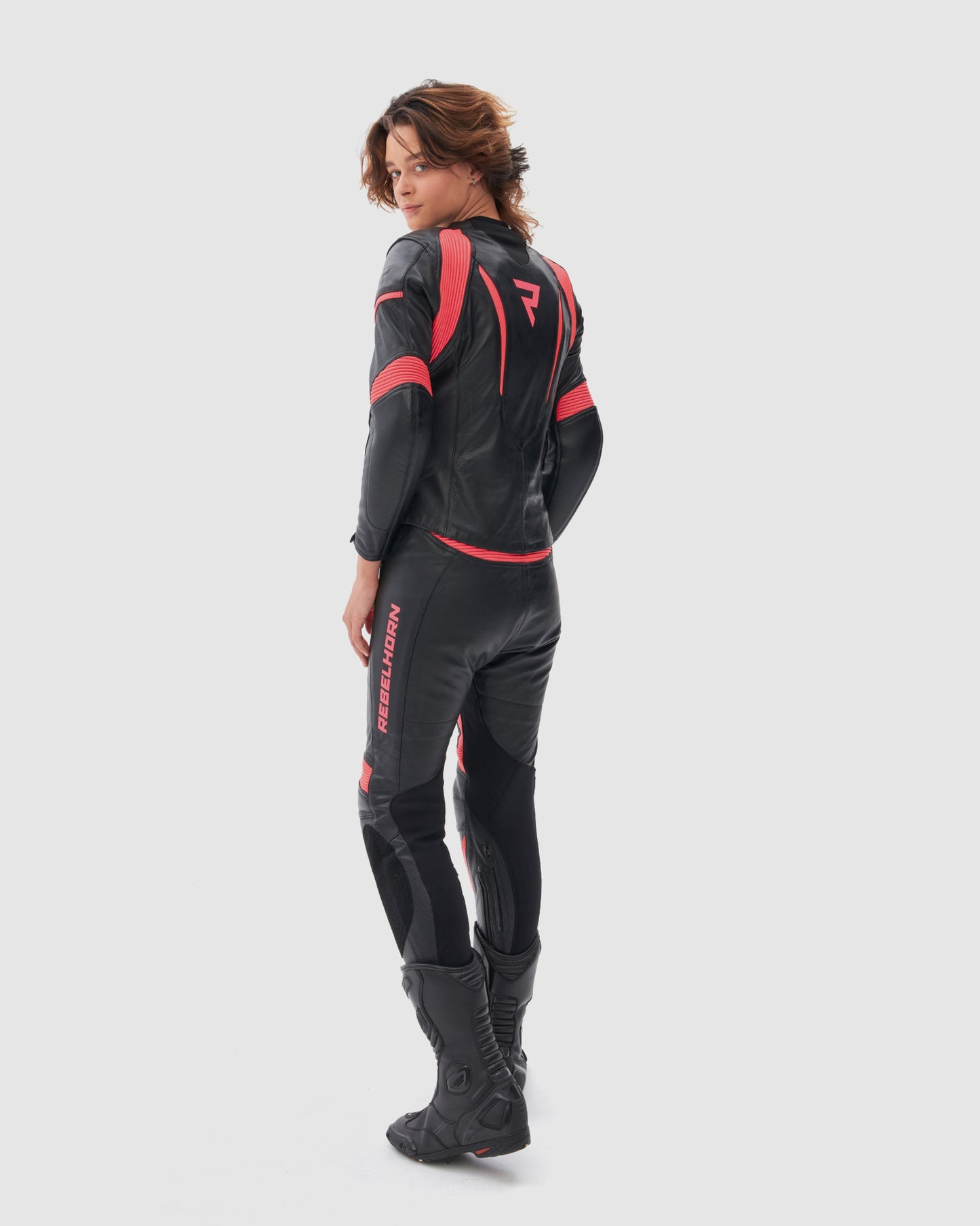 Rebel Damen Motorradhose Rosa