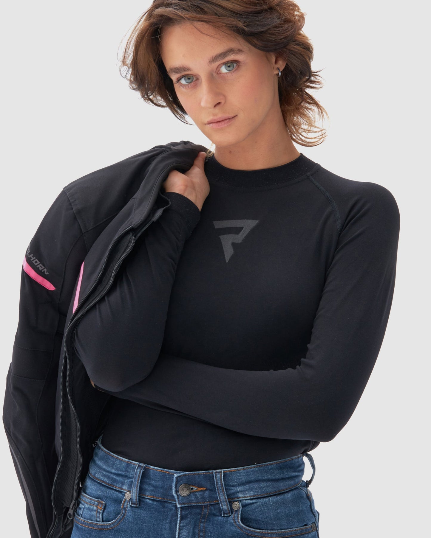 Freeze II Damen Funktionshemd Schwarz