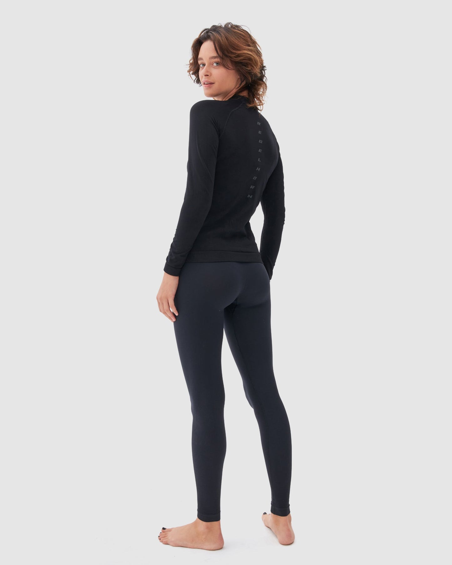 Freeze II Damen Funktionshemd Schwarz