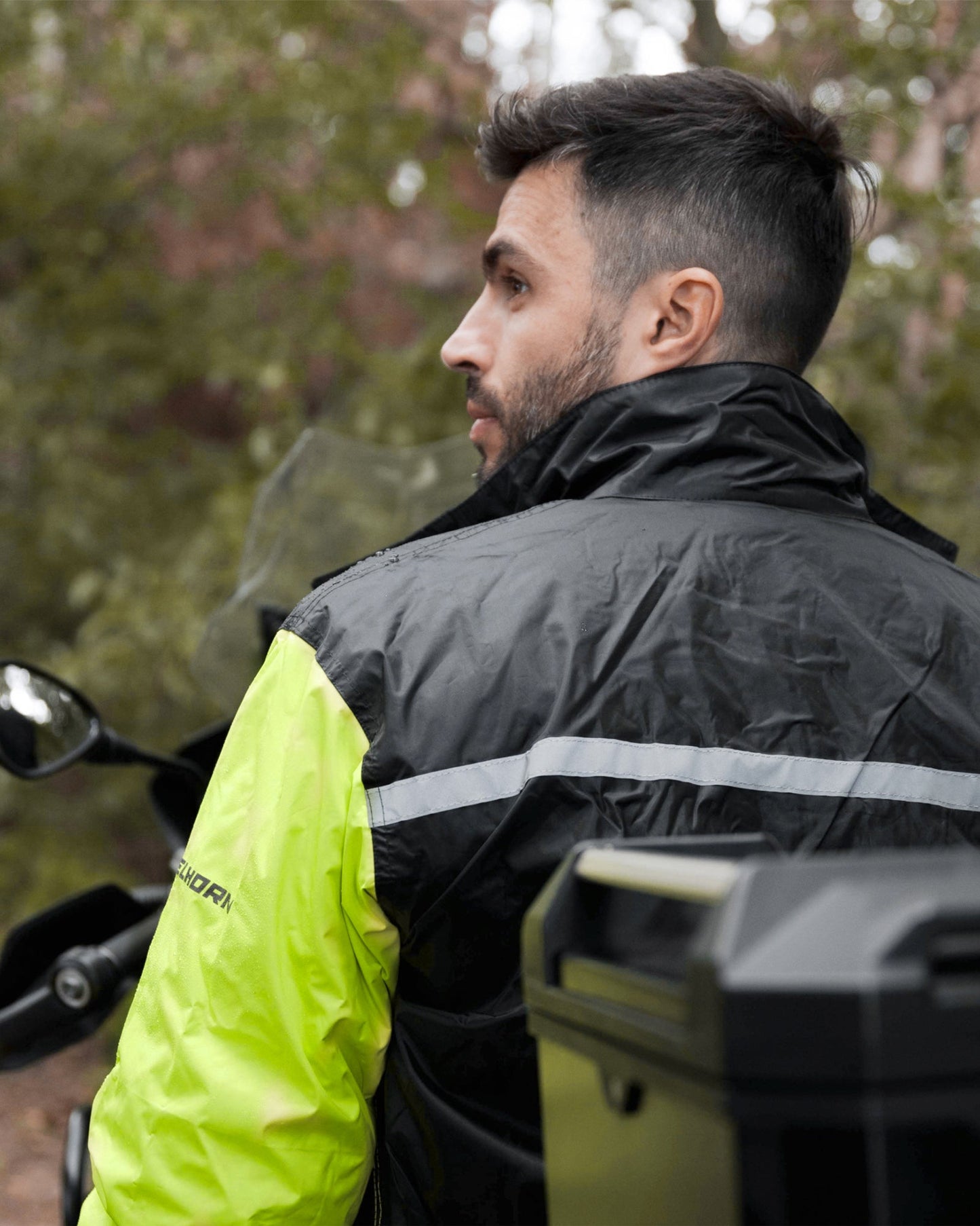 Rain 2-teiliger Regenanzug Neongelb