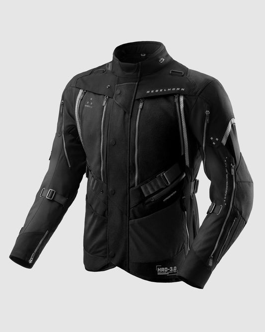 Hardy 3.0 Motorradjacke Schwarz