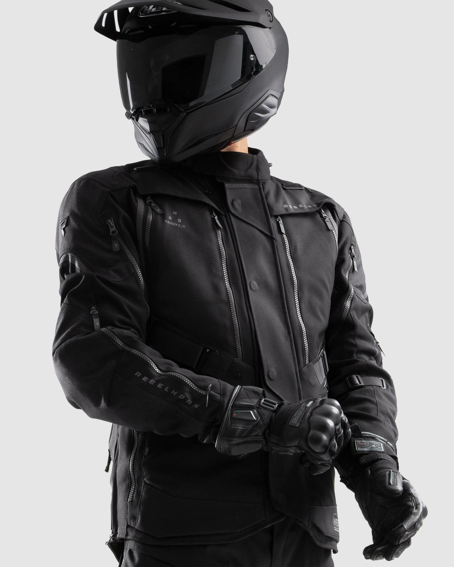 Hardy 3.0 Motorradjacke Schwarz