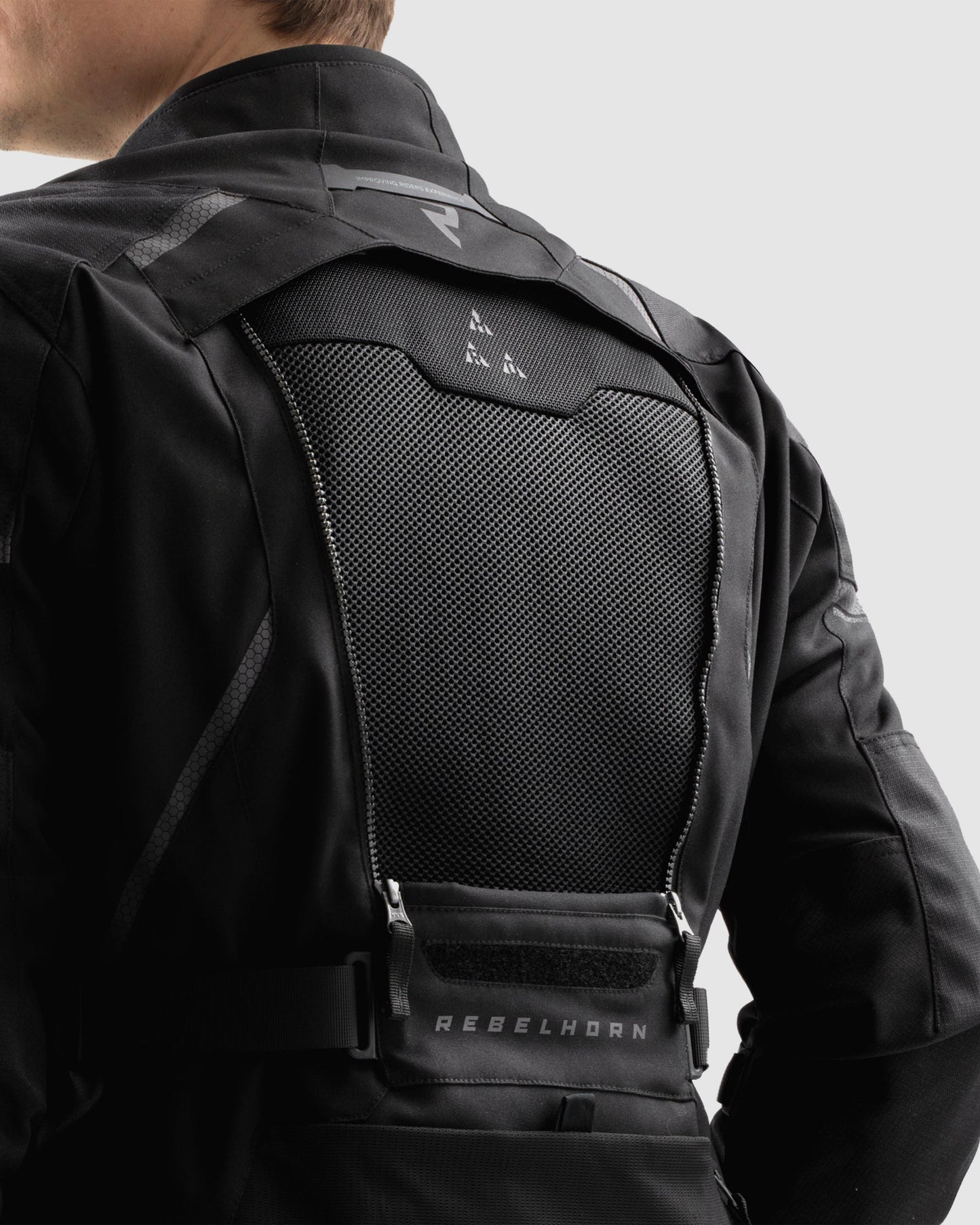 Hardy 3.0 Motorradjacke Schwarz