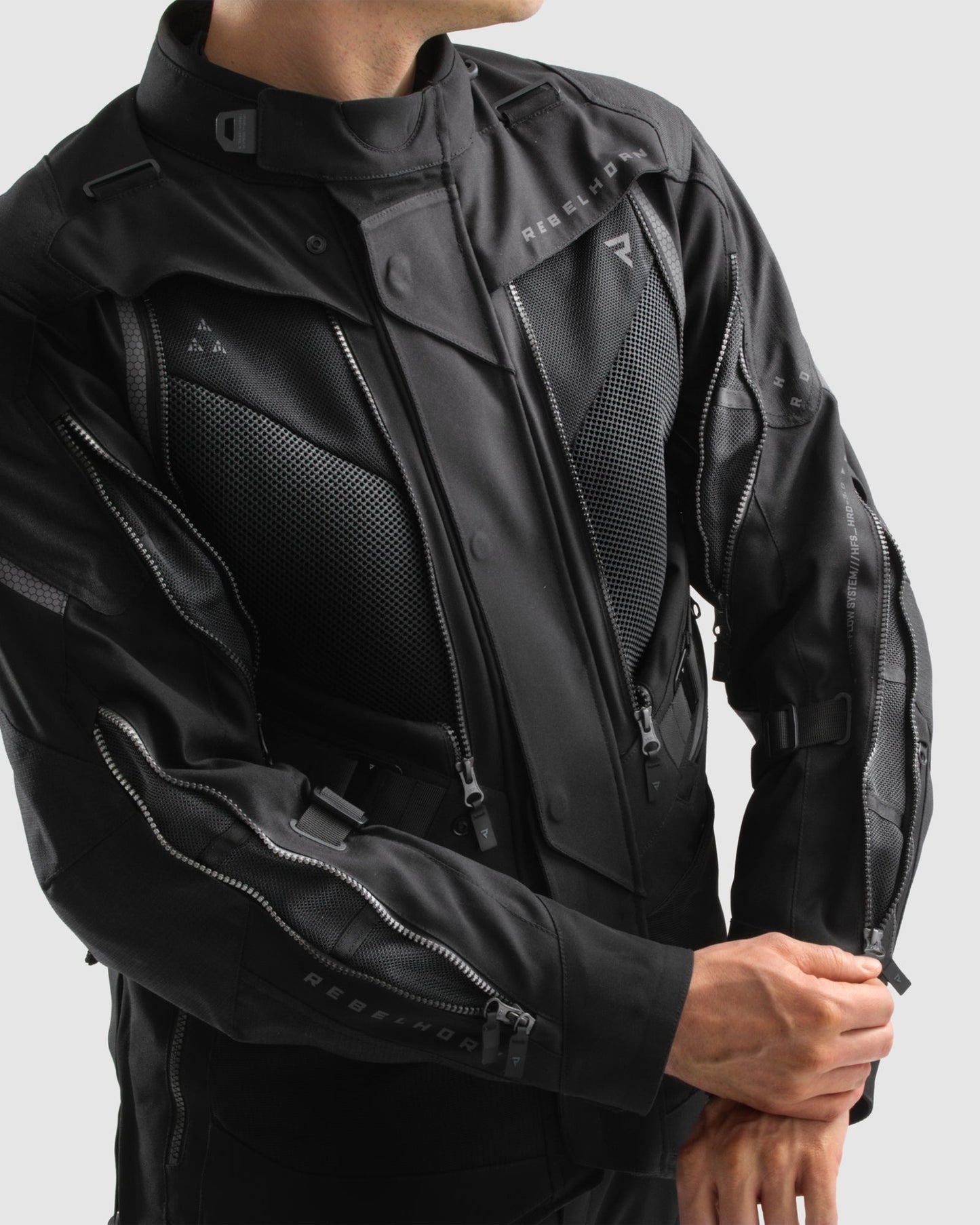 Hardy 3.0 Motorradjacke Schwarz