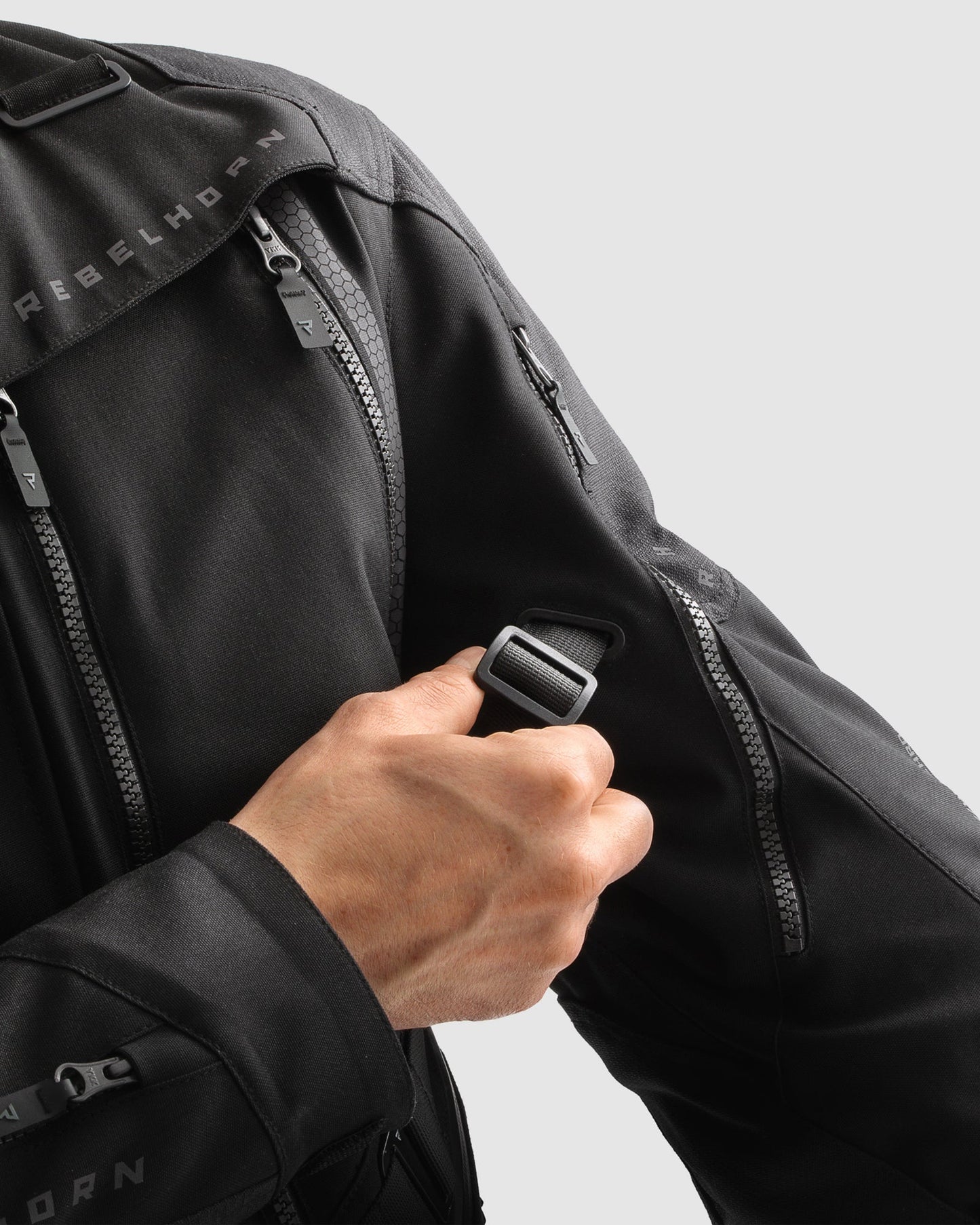 Hardy 3.0 Motorradjacke Schwarz