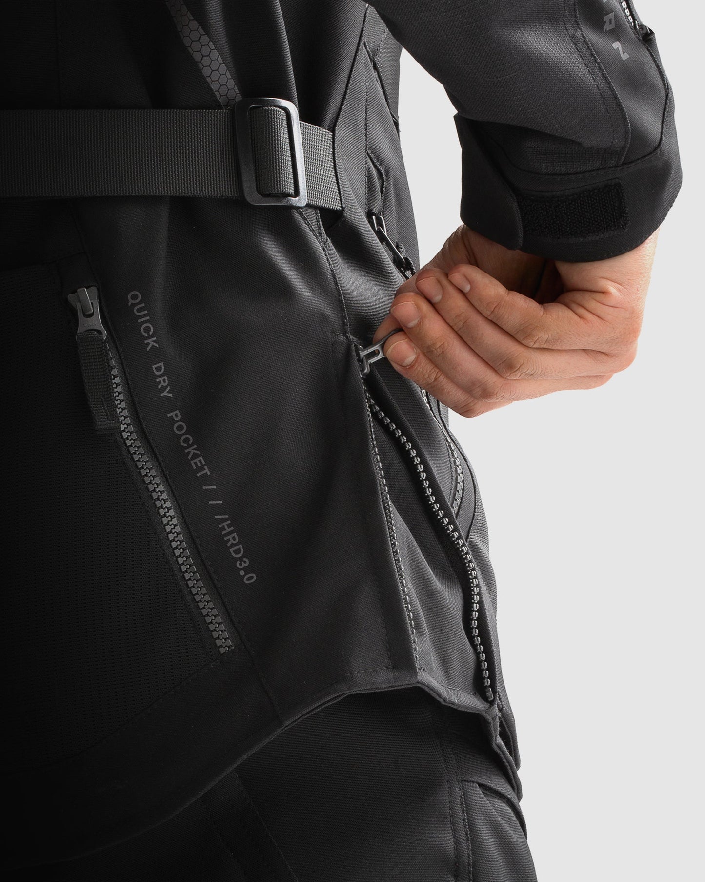 Hardy 3.0 Motorradjacke Schwarz