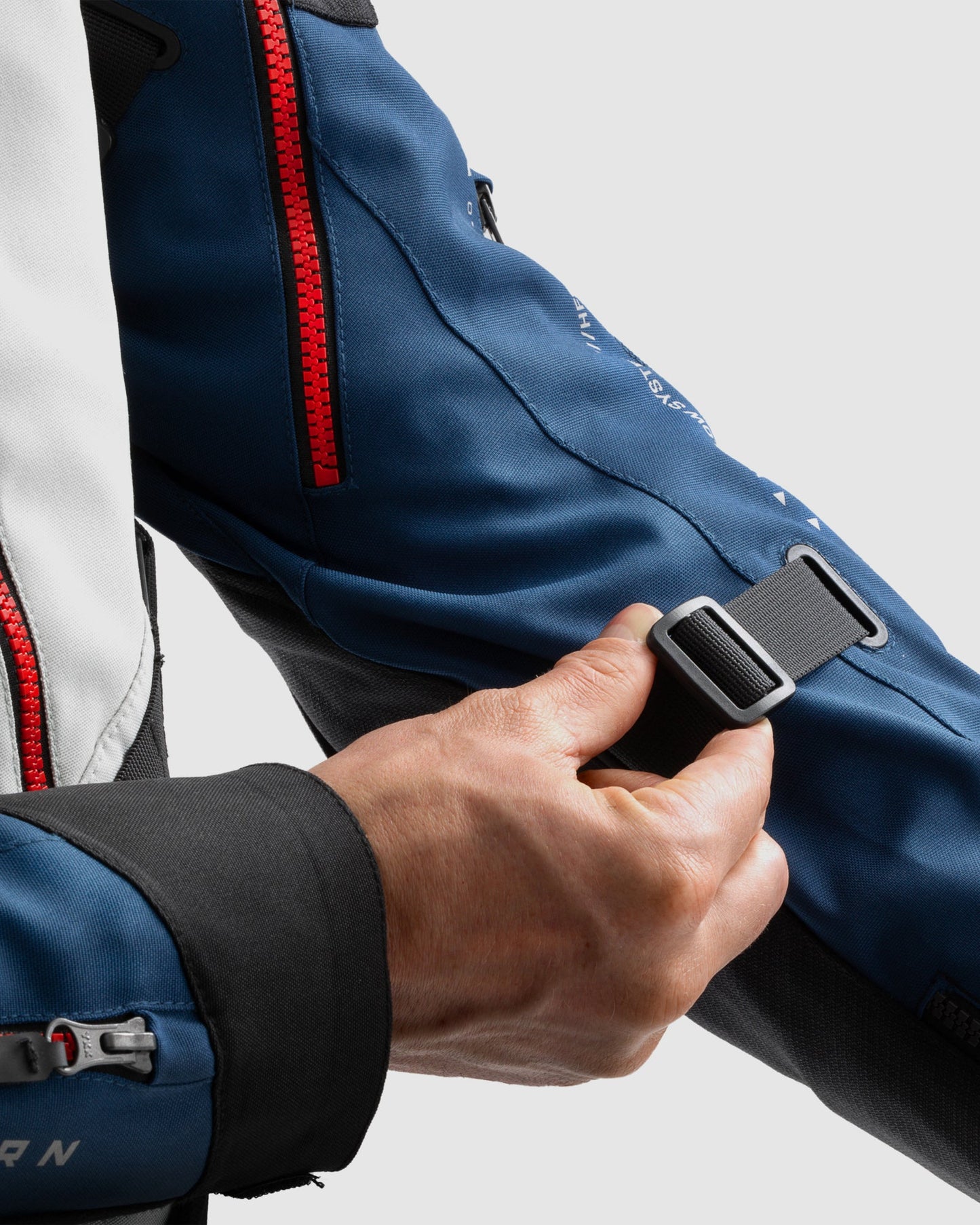 Hardy 3.0 Motorradjacke Grau, Blau, Rot