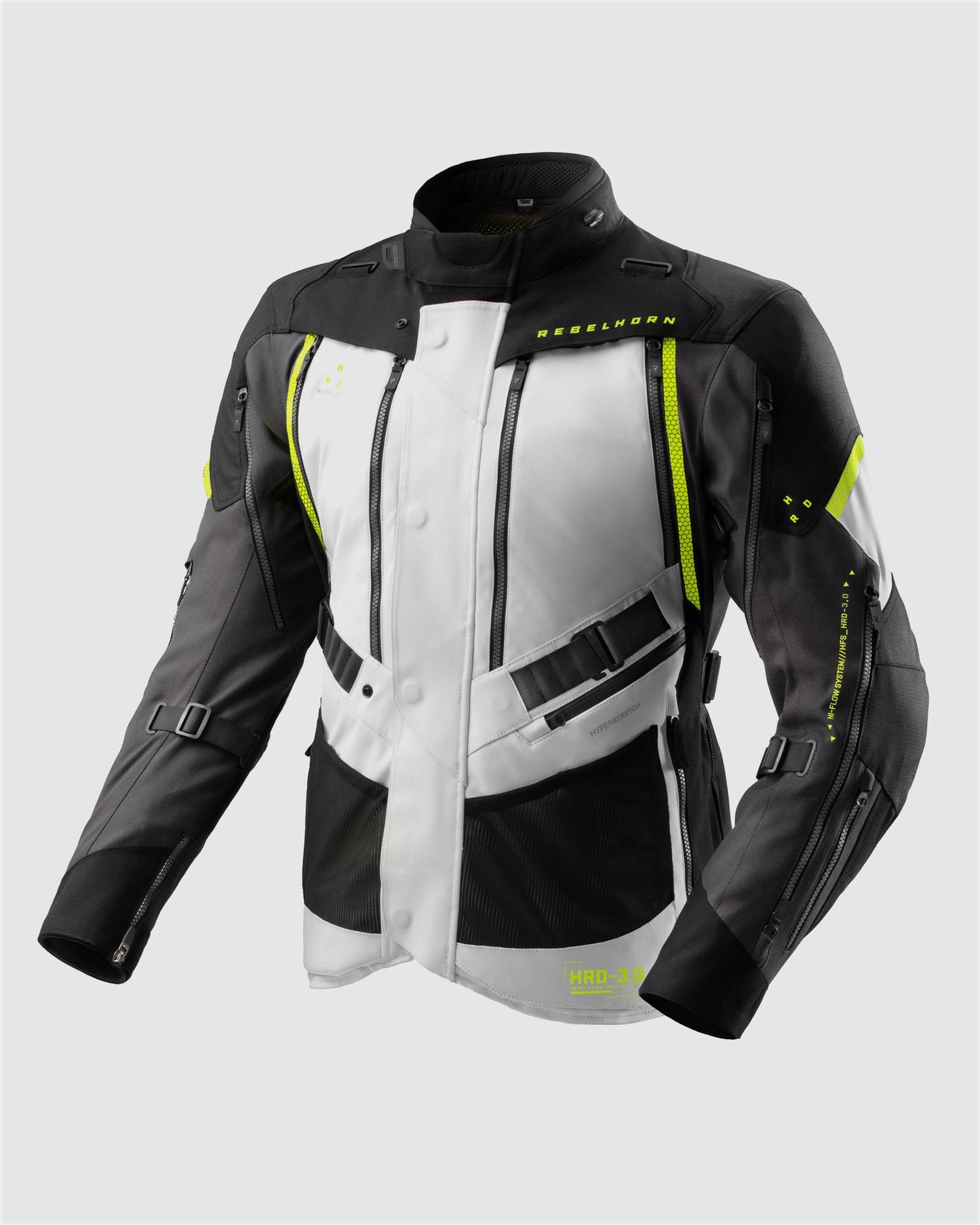 Hardy 3.0 Motorradjacke Grau