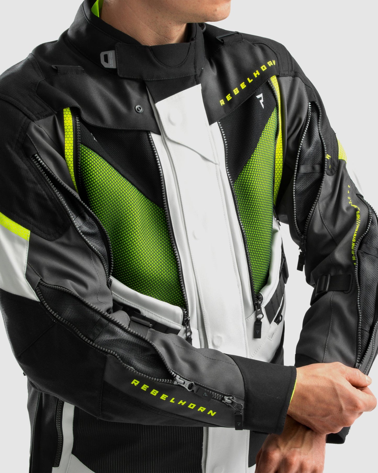Hardy 3.0 Motorradjacke Grau