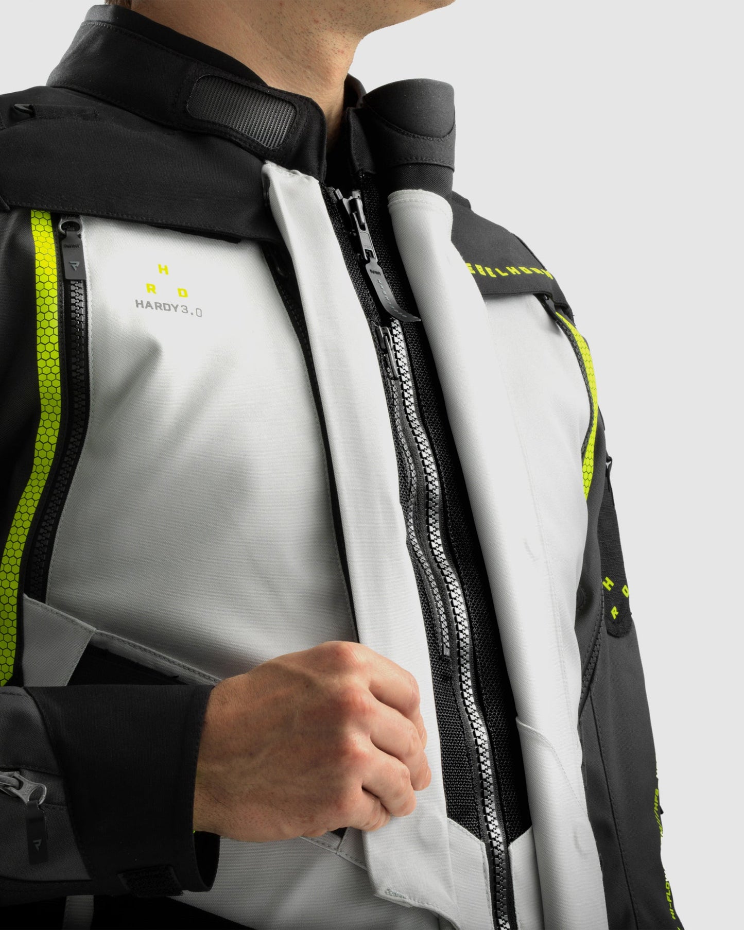 Hardy 3.0 Motorradjacke Grau