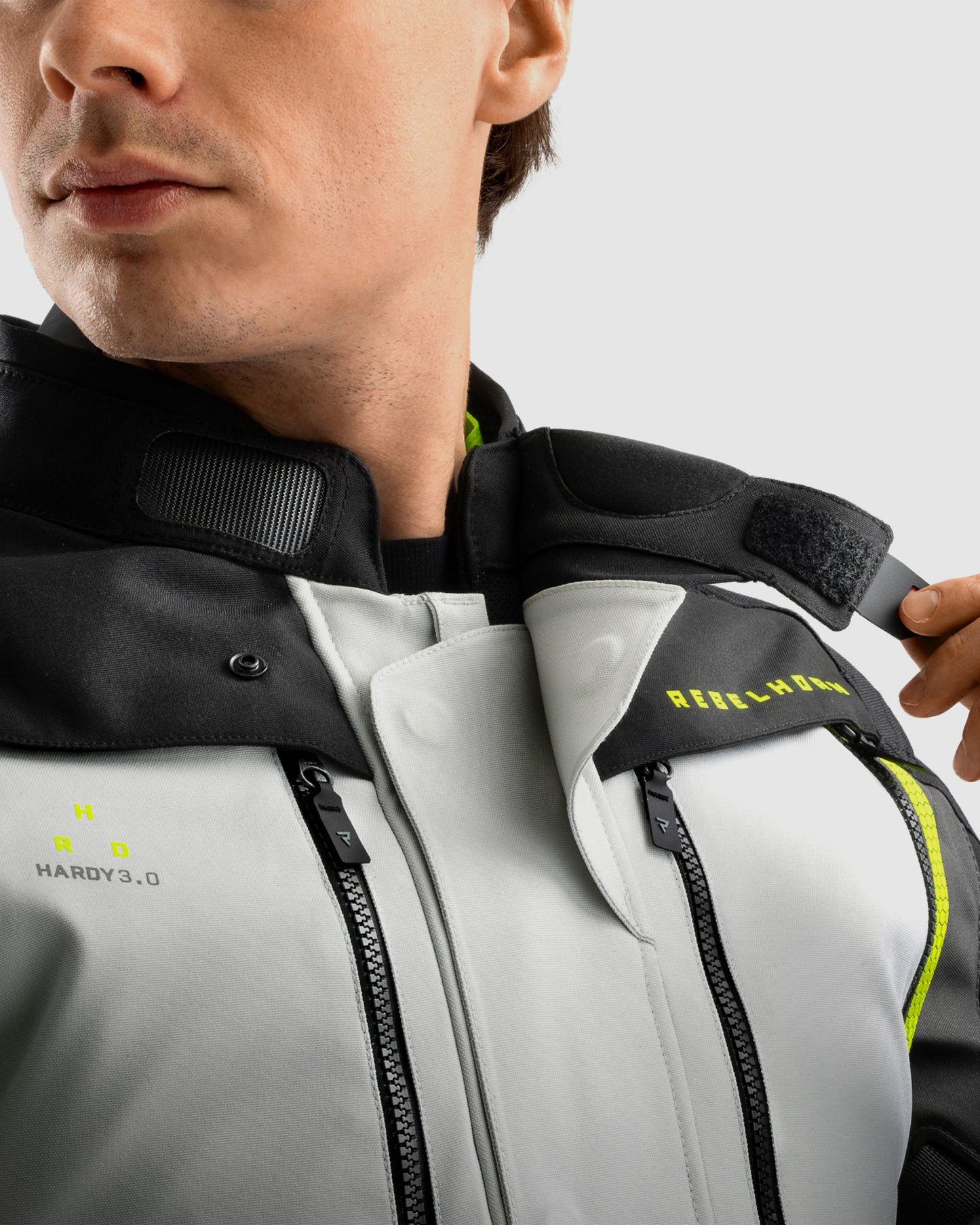 Hardy 3.0 Motorradjacke Grau