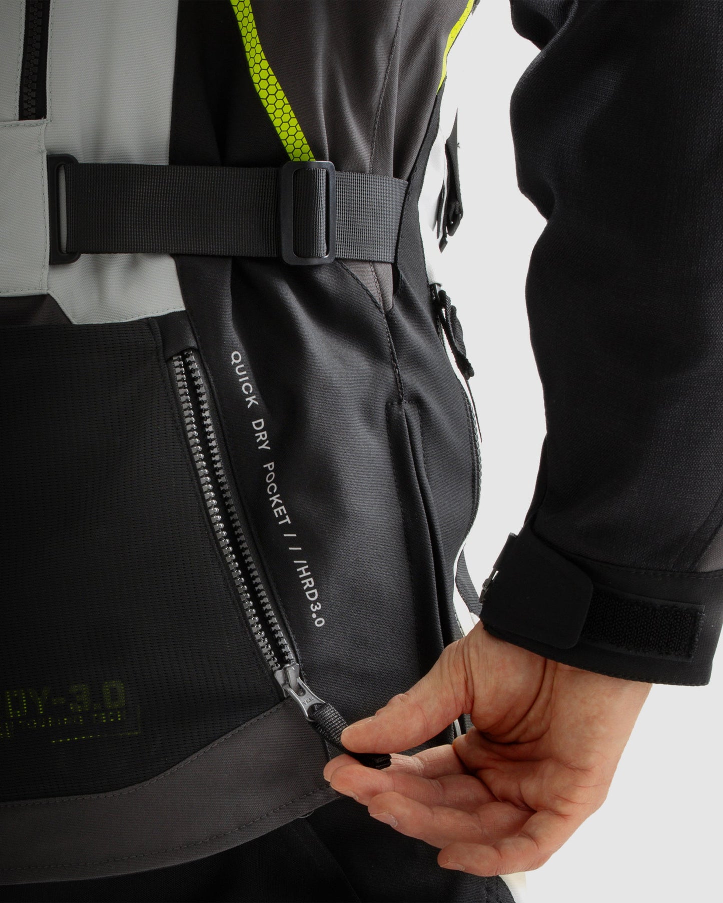 Hardy 3.0 Motorradjacke Grau