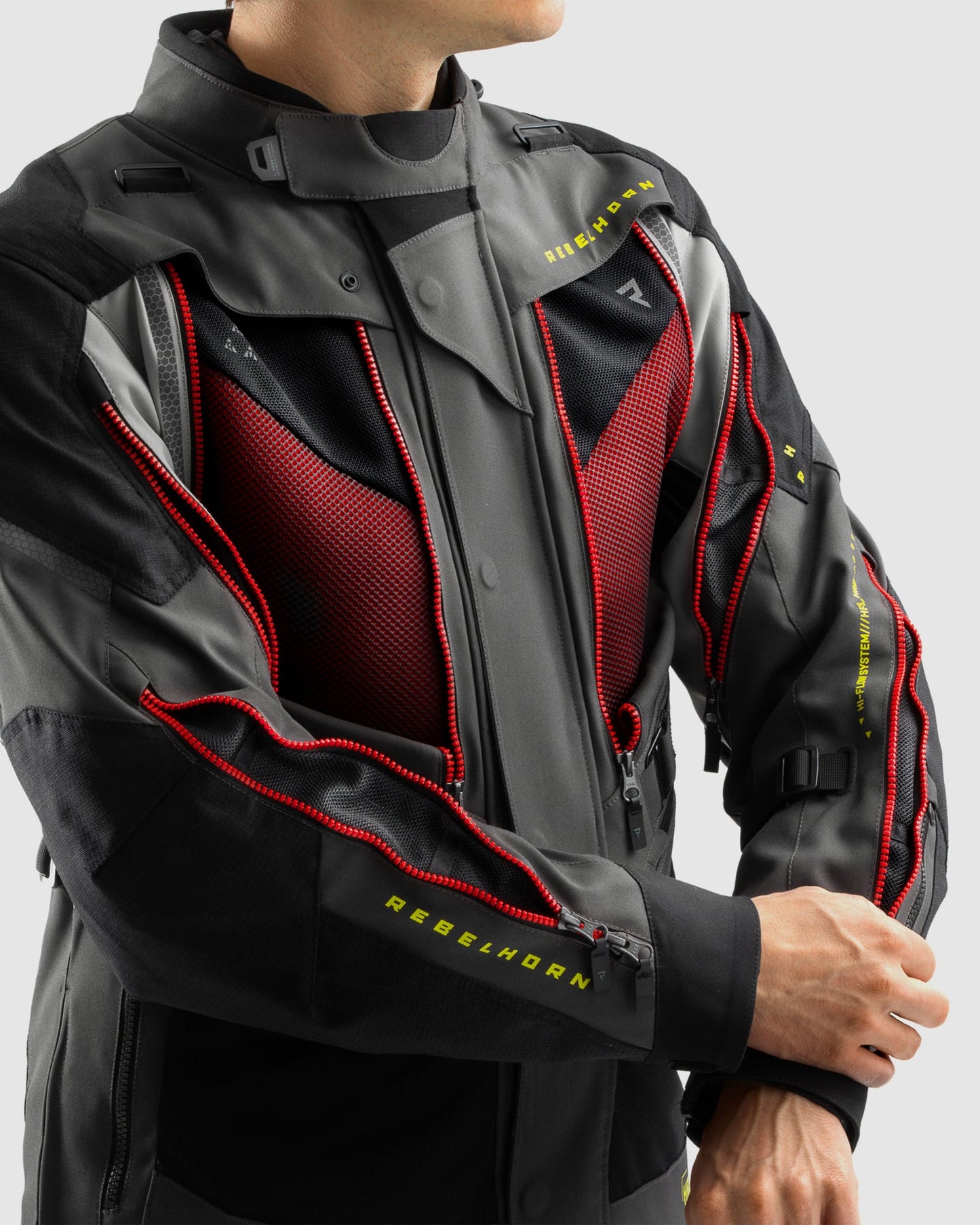 Hardy 3.0 Motorradjacke Anthrazit