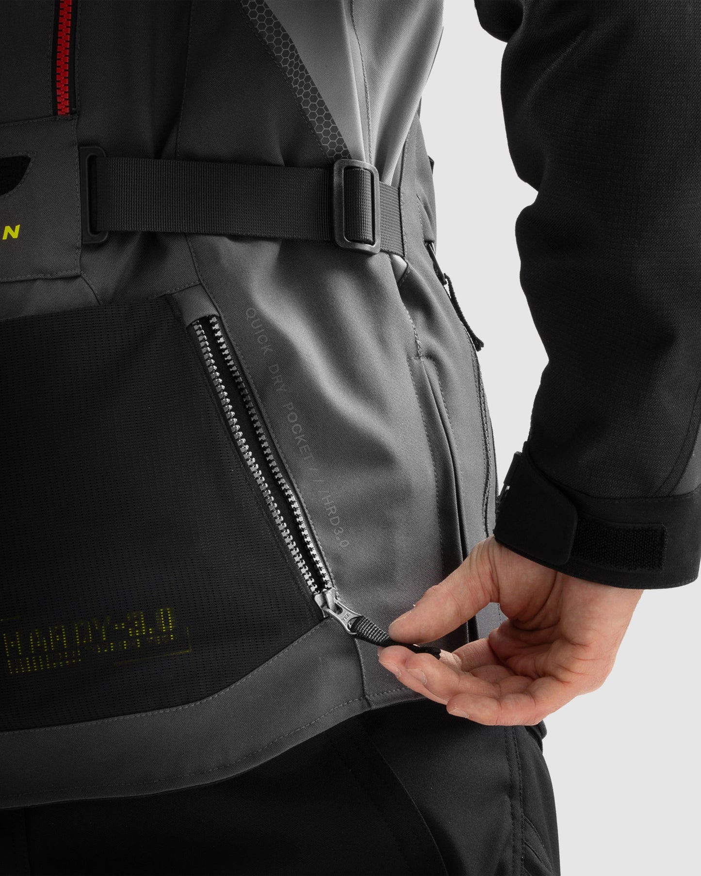 Hardy 3.0 Motorradjacke Anthrazit