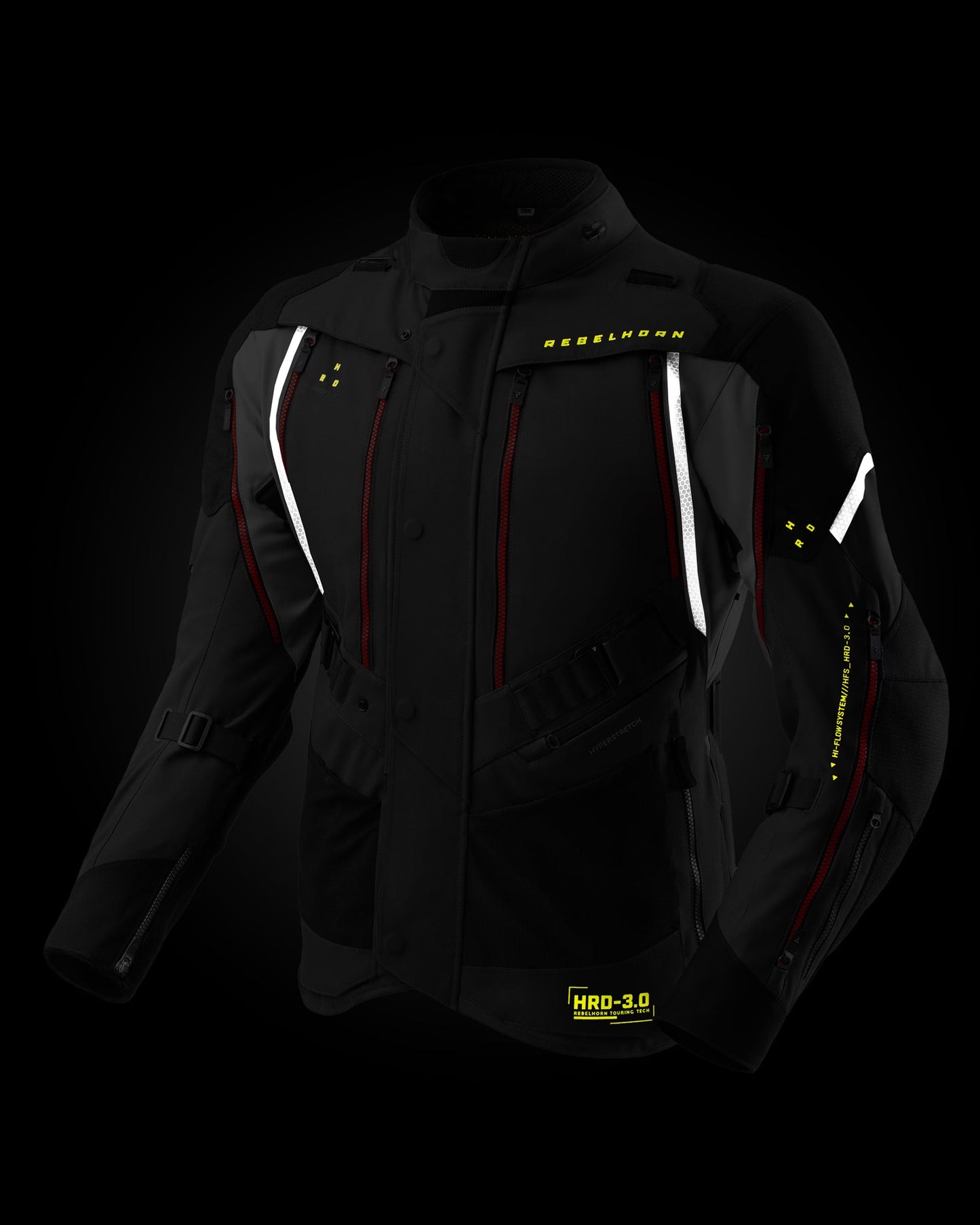 Hardy 3.0 Motorradjacke Anthrazit
