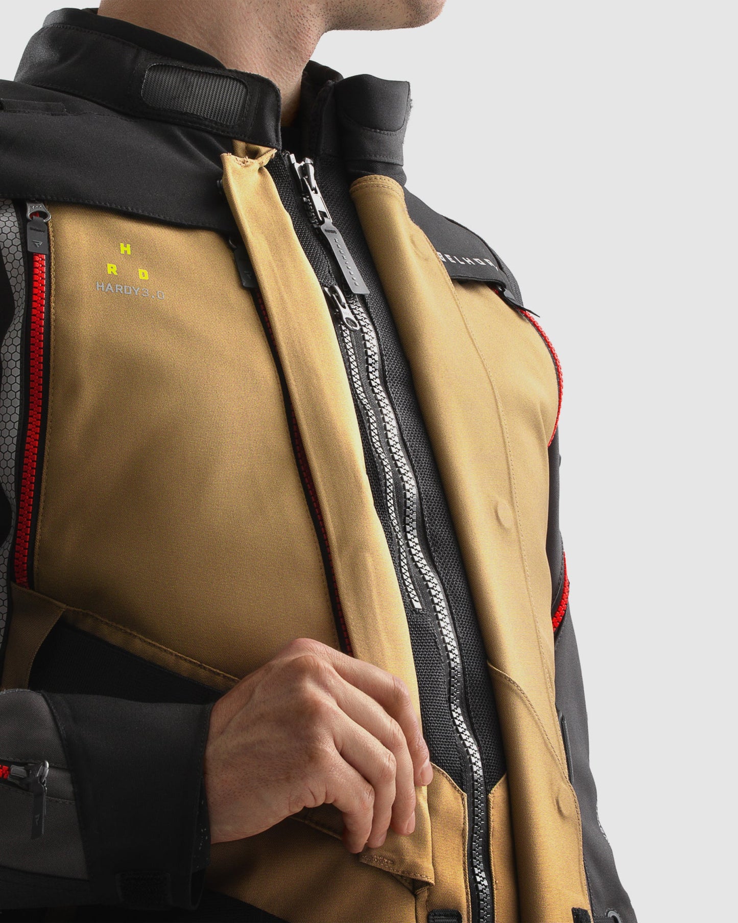 Hardy 3.0 Motorradjacke Sand