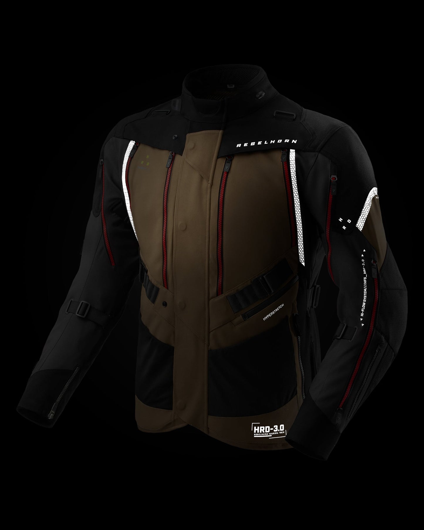 Hardy 3.0 Motorradjacke Sand
