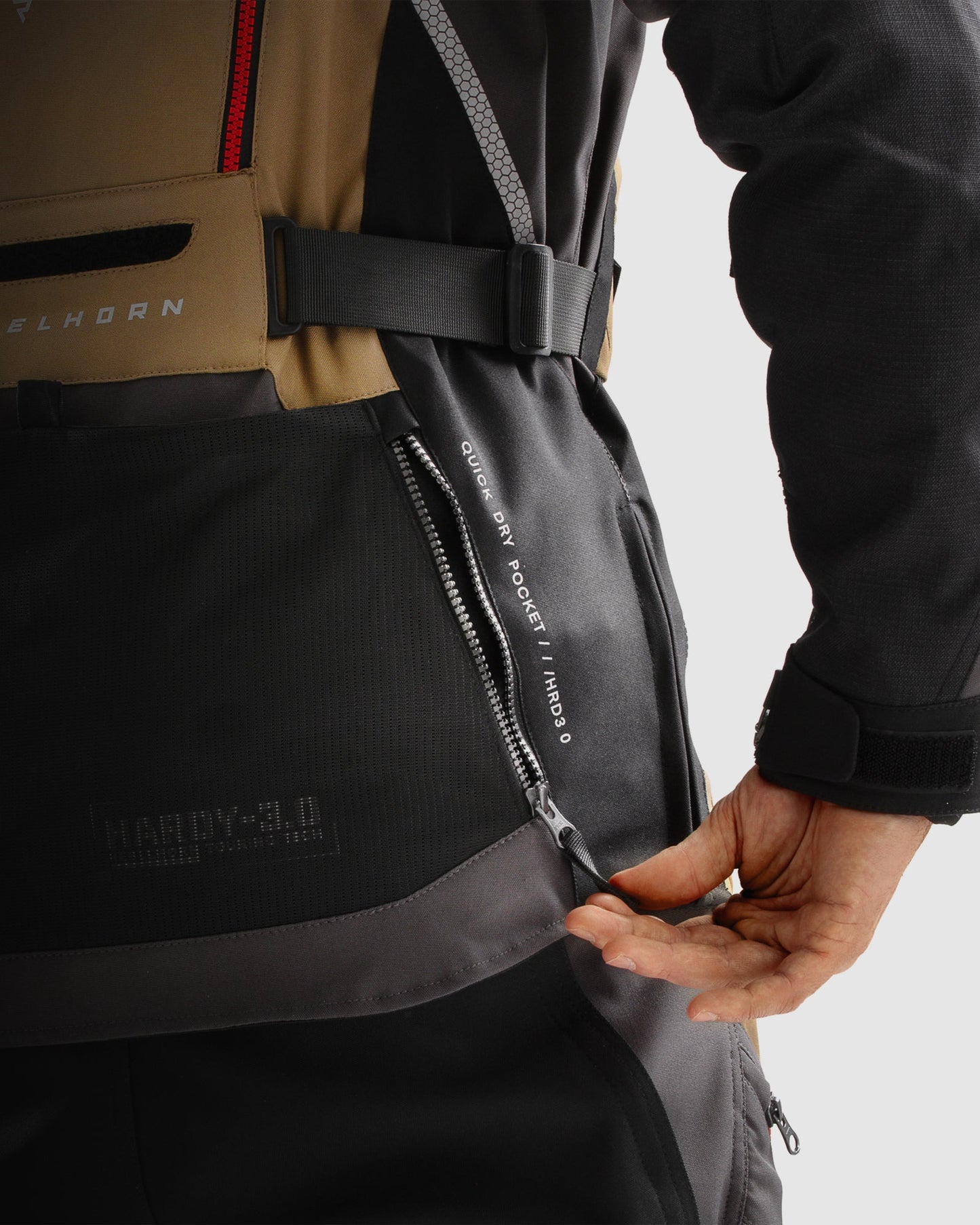 Hardy 3.0 Motorradjacke Sand