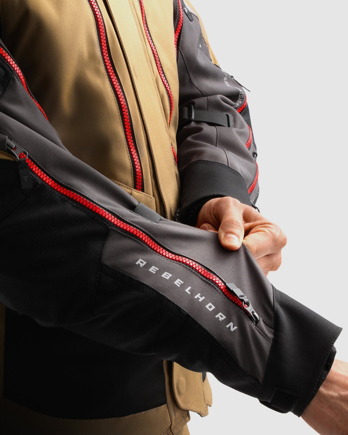 Hardy 3.0 Motorradjacke Sand