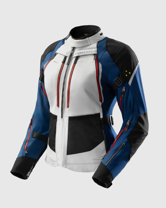 Hardy 3.0 Damen Motorradjacke Blau