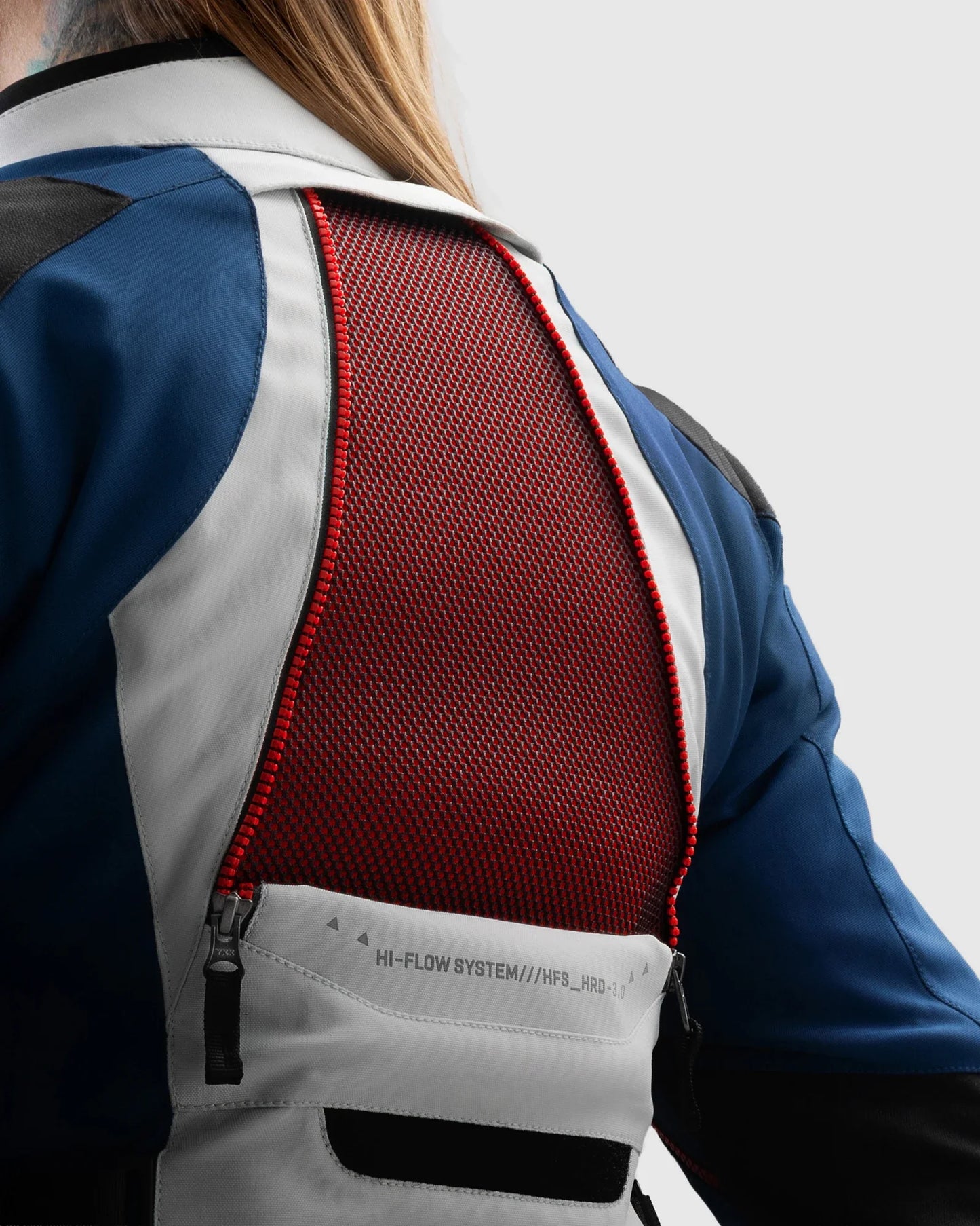 Hardy 3.0 Damen Motorradjacke Blau