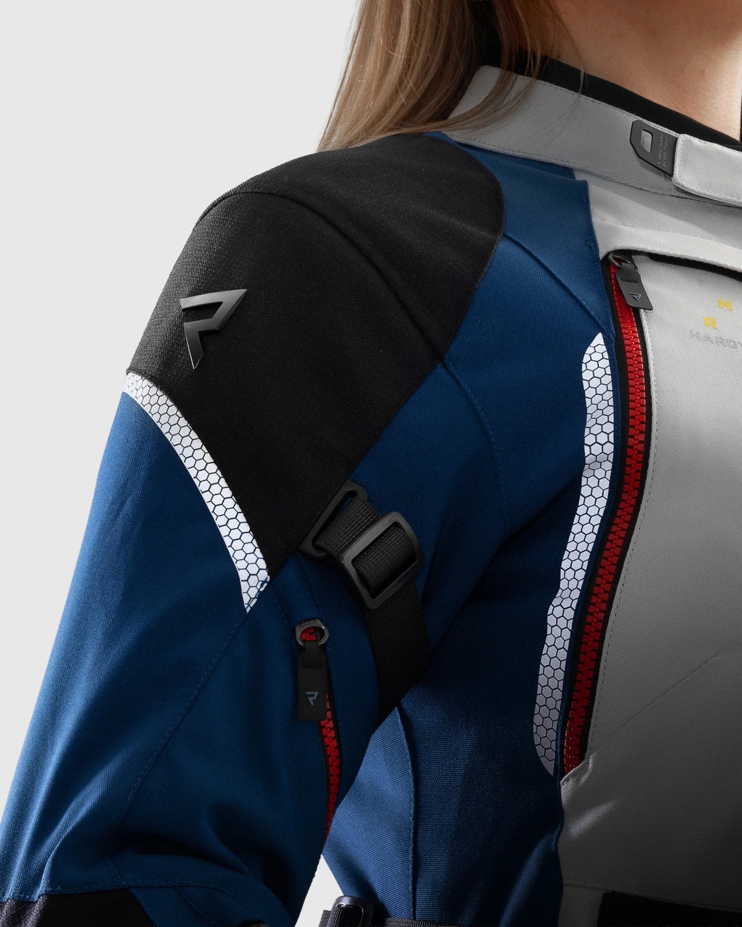 Hardy 3.0 Damen Motorradjacke Blau