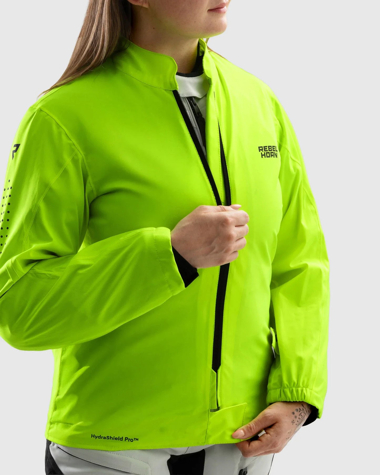 Hardy 3.0 Damen Motorradjacke Grau