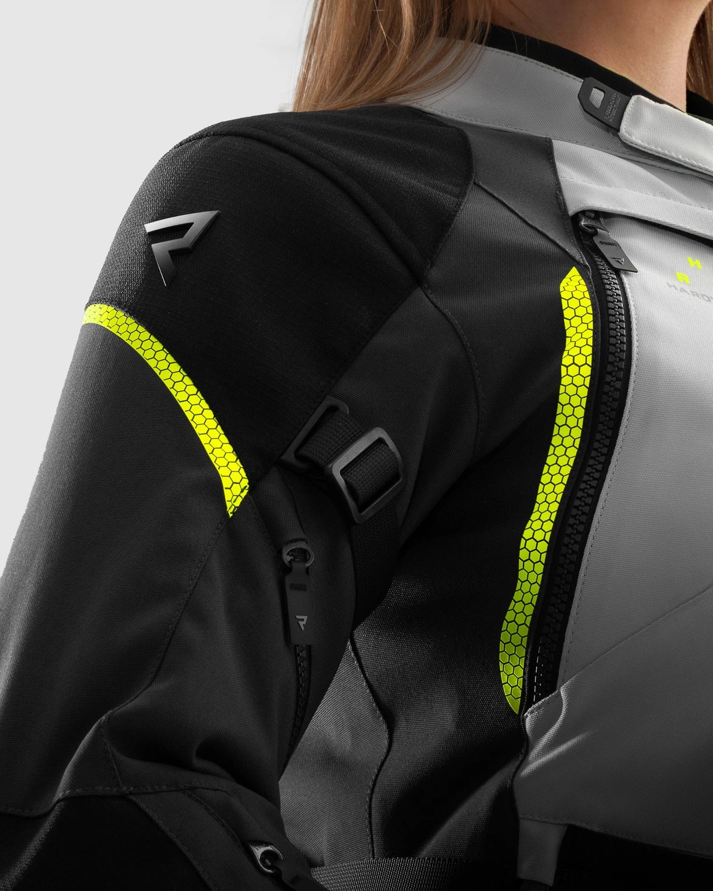 Hardy 3.0 Damen Motorradjacke Grau