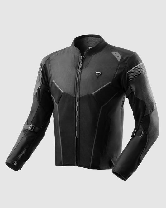 Hiflow V Motorradjacke Schwarz
