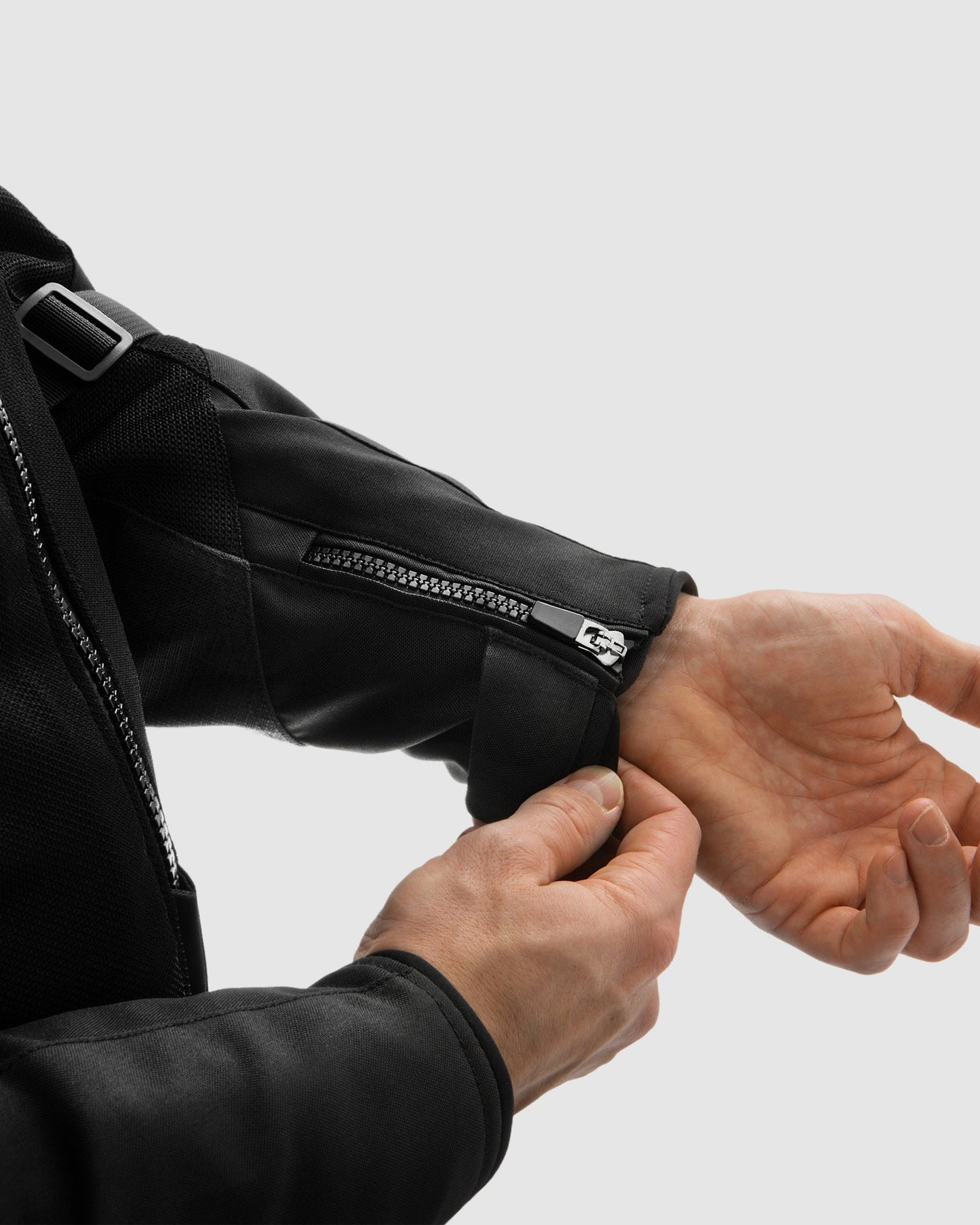 Hiflow V Motorradjacke Schwarz