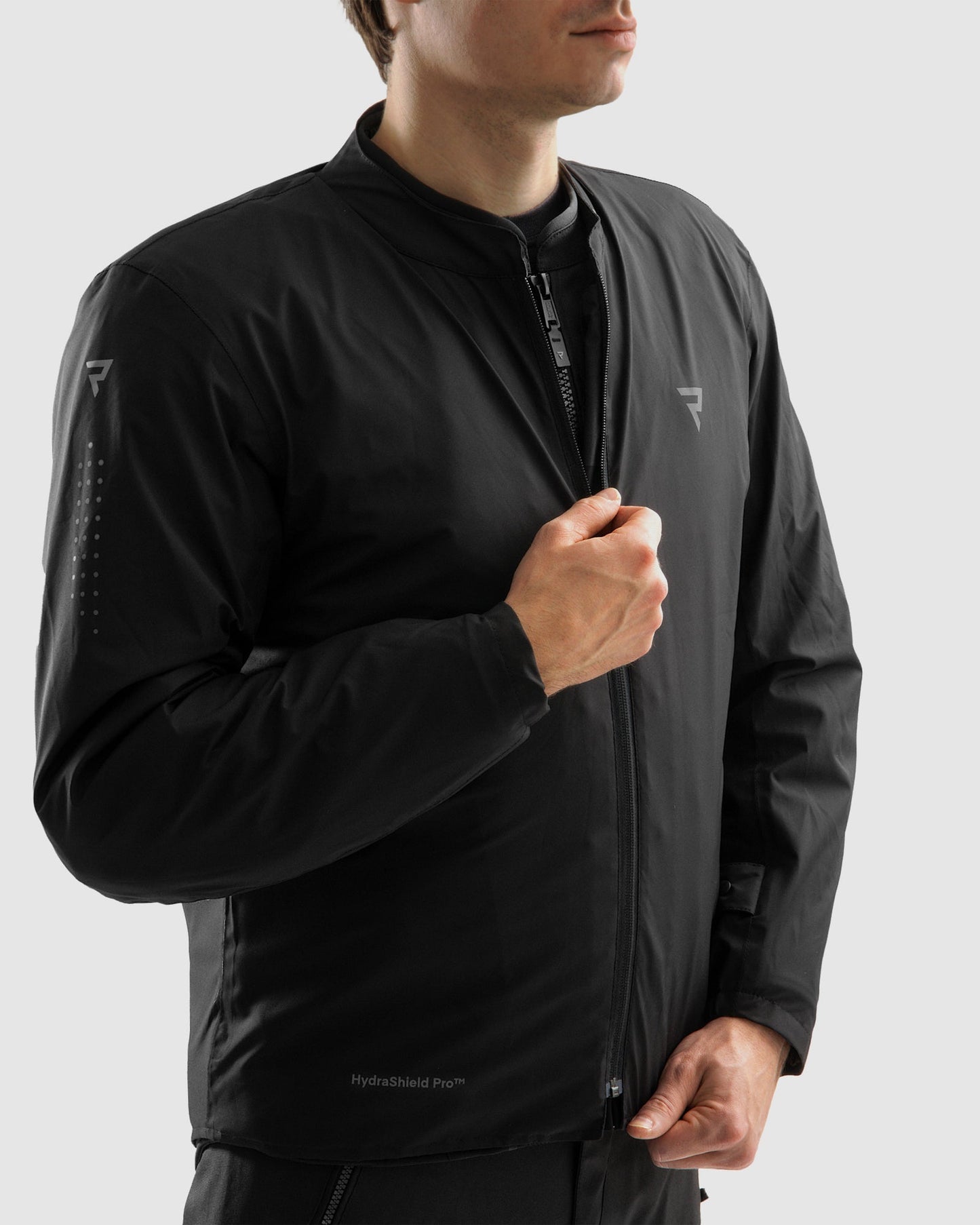 Hiflow V Motorradjacke Schwarz