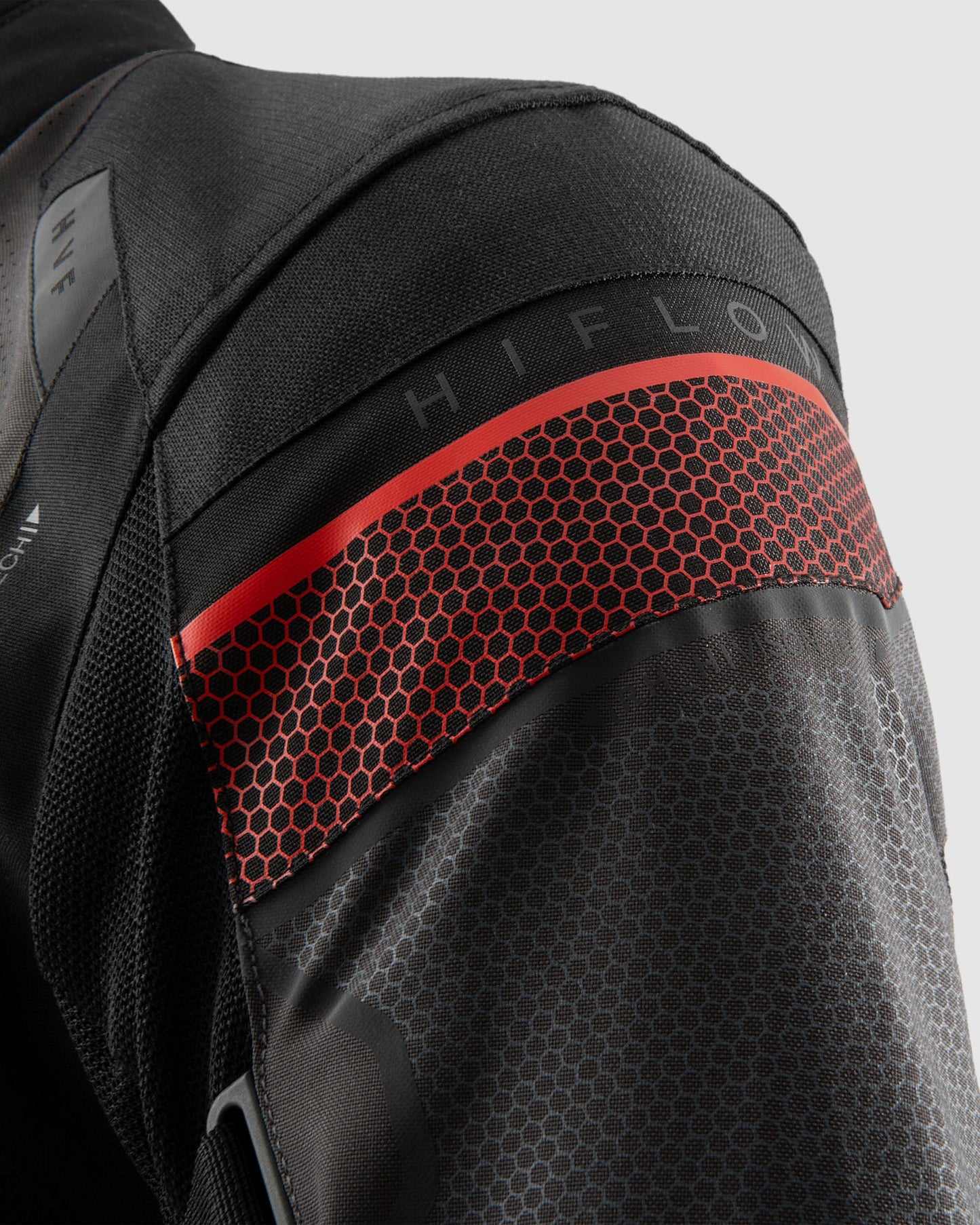 Hiflow V Motorradjacke Dunkelgrau