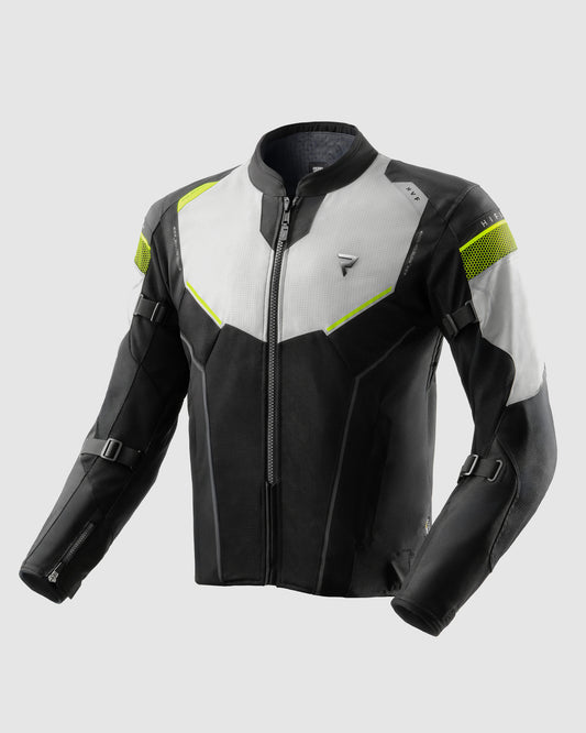 Hiflow V Motorradjacke Grau