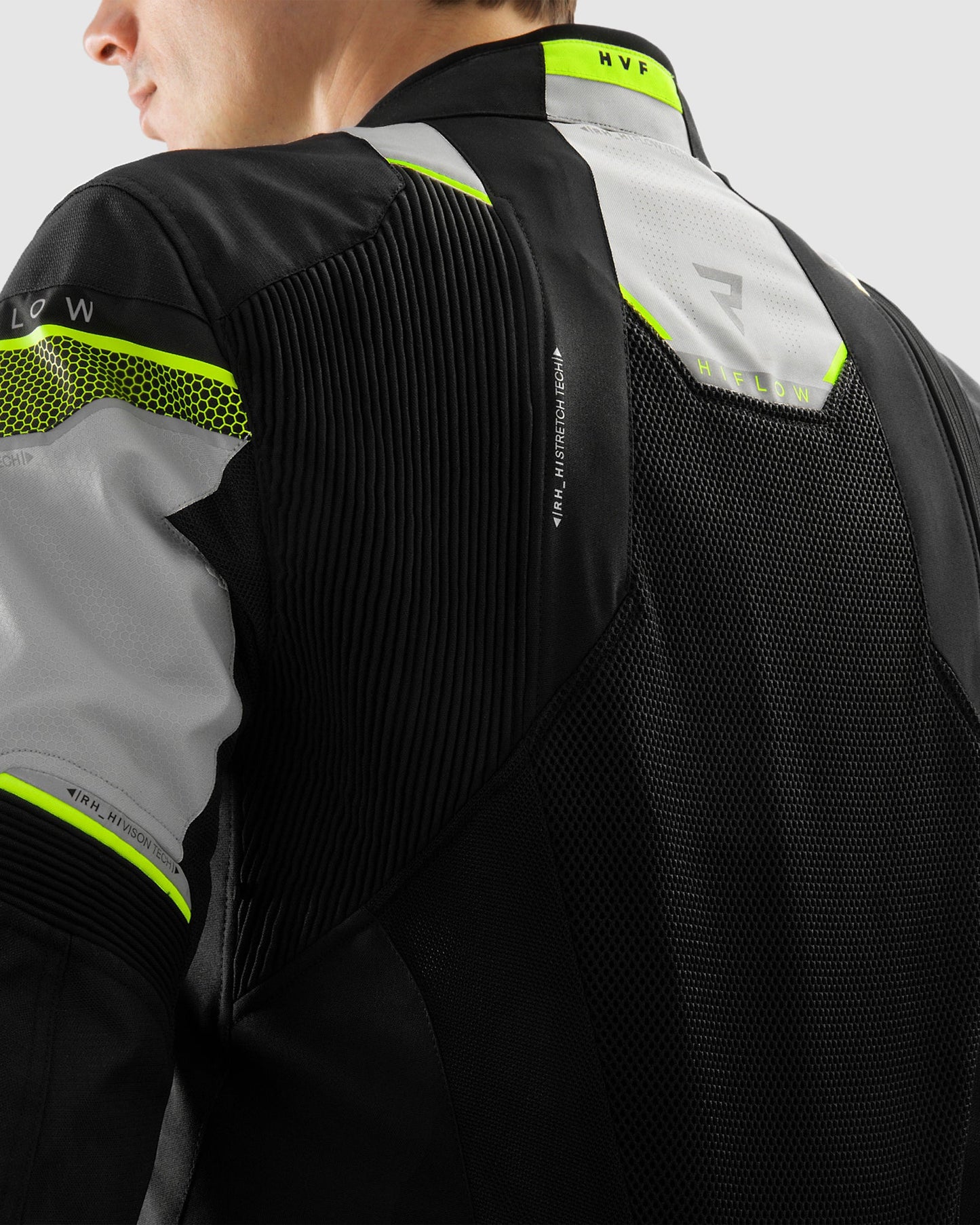 Hiflow V Motorradjacke Grau