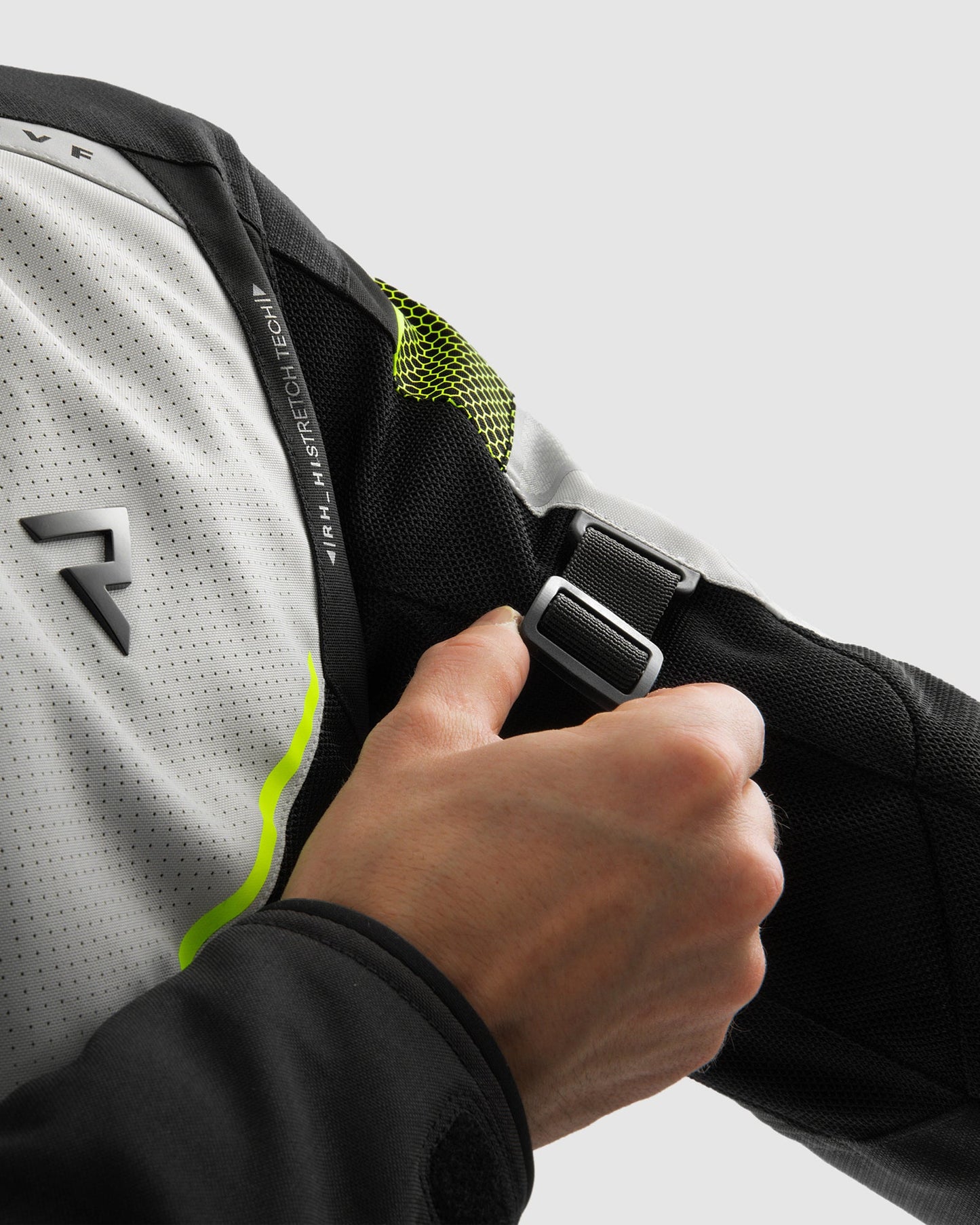 Hiflow V Motorradjacke Grau