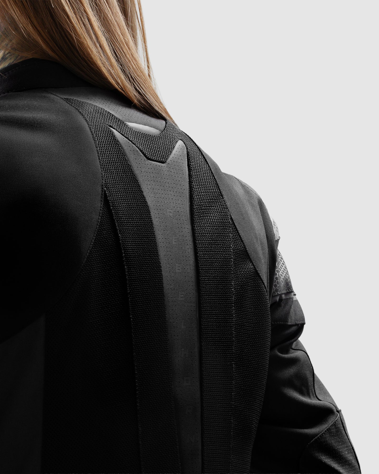 Hiflow V Damen Motorradjacke Schwarz