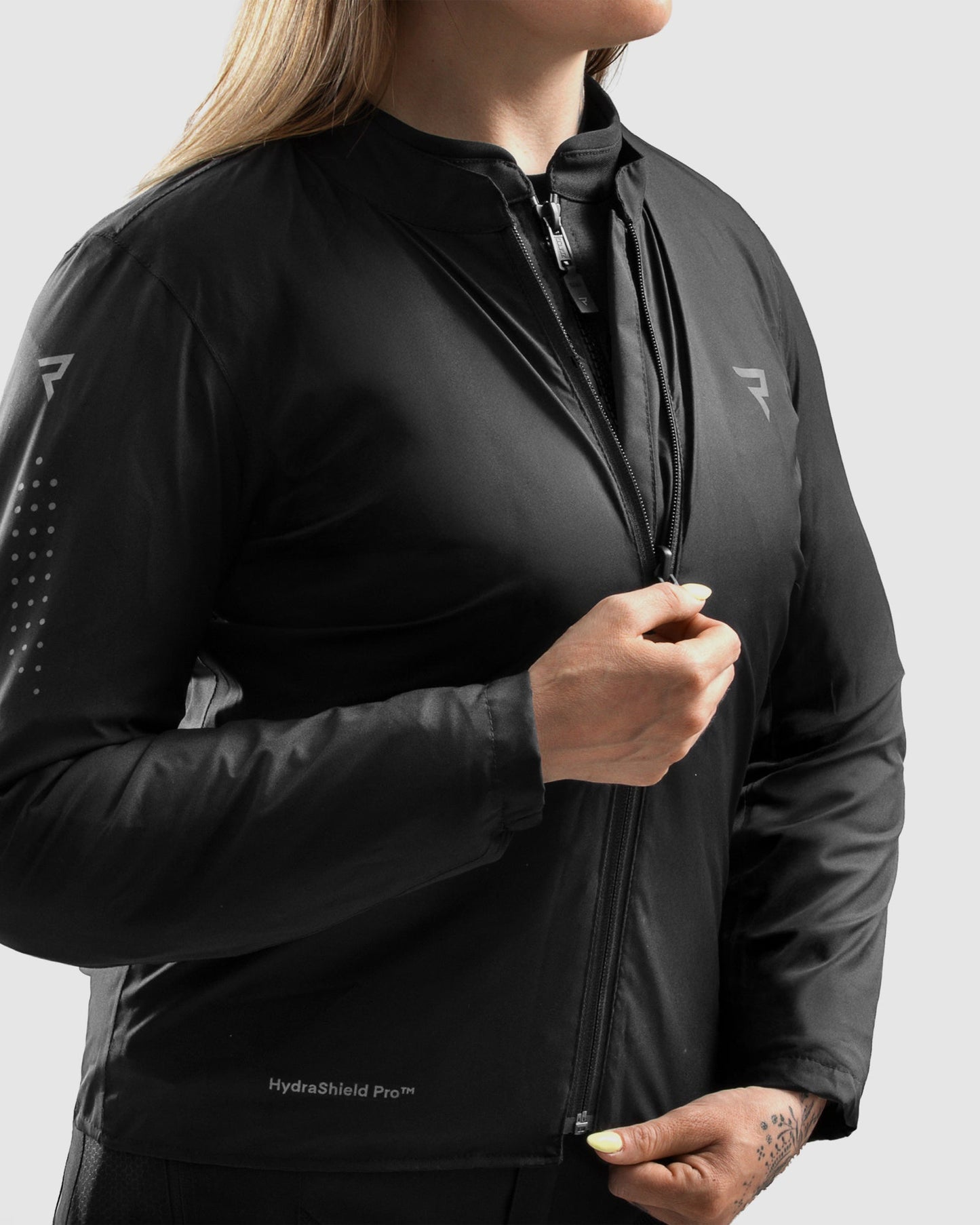 Hiflow V Damen Motorradjacke Schwarz