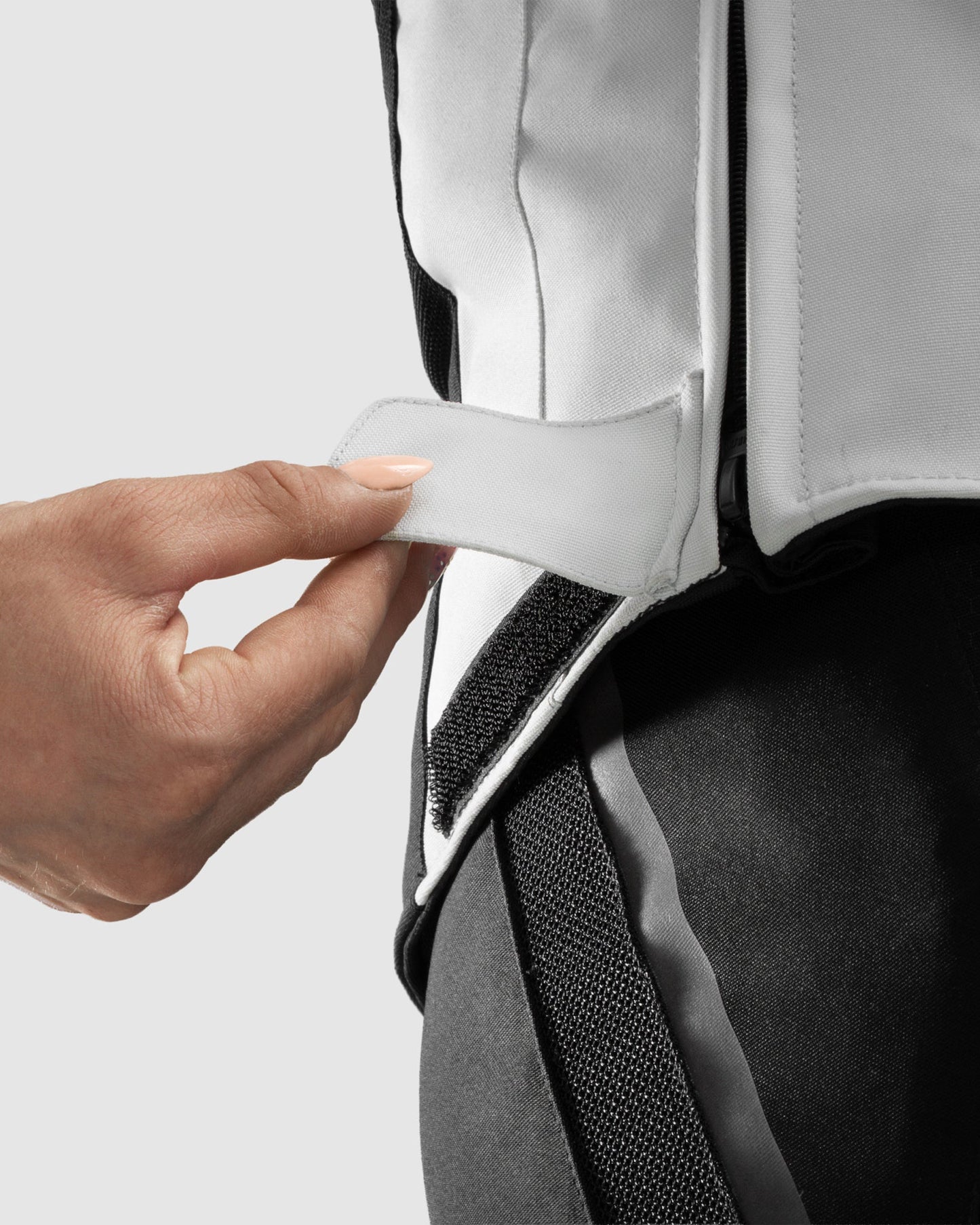 Hiflow V Damen Motorradjacke Grau