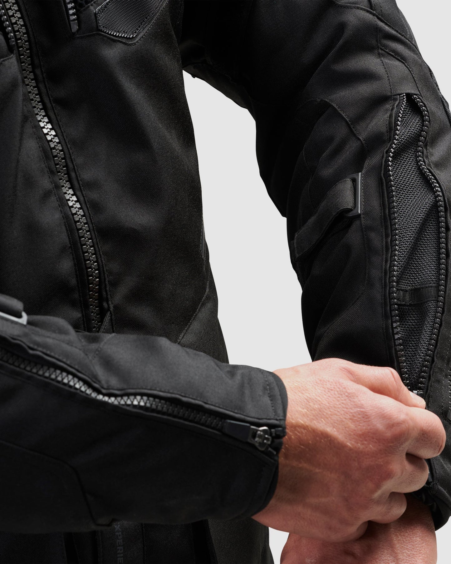 Hiker IV Motorradjacke Schwarz