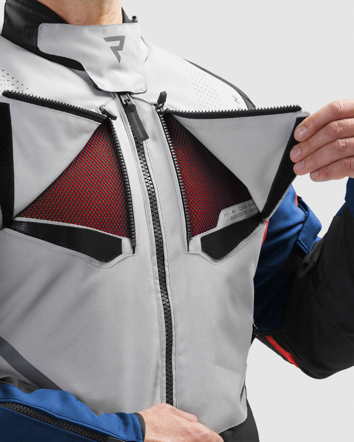 Hiker IV Motorradjacke Blau