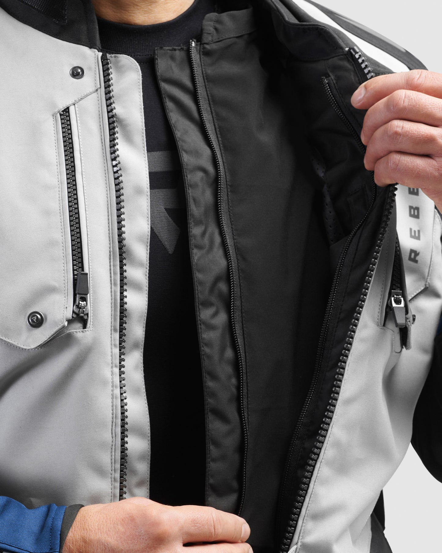Hiker IV Motorradjacke Blau