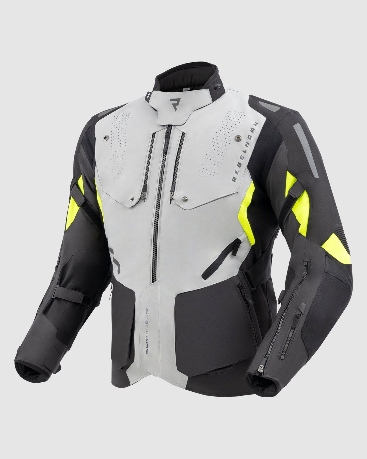 Hiker IV Motorradjacke Grau