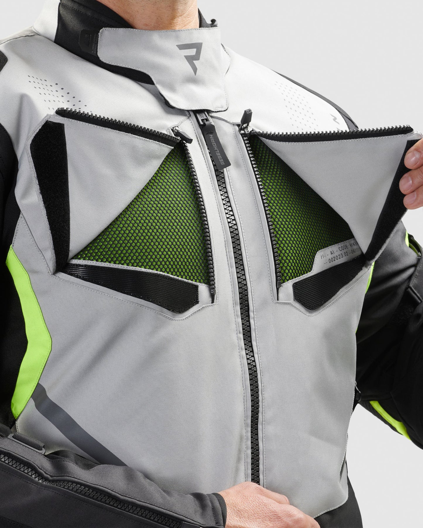 Hiker IV Motorradjacke Grau